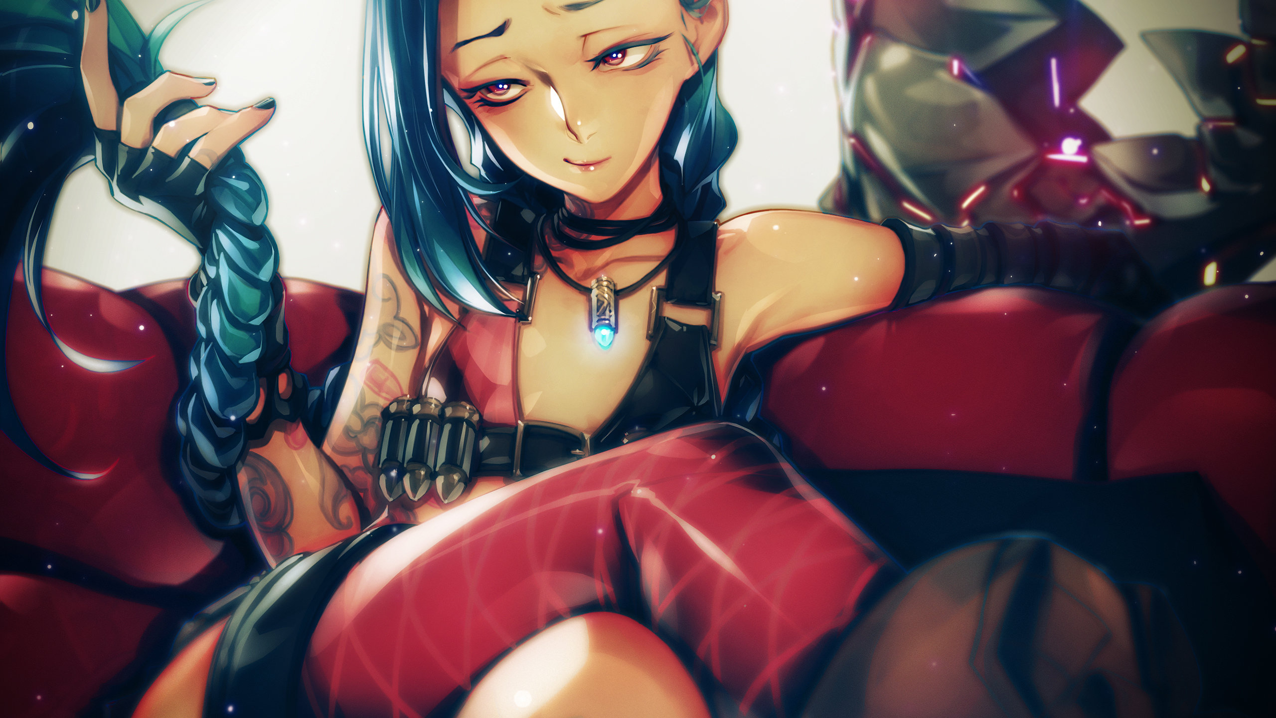 Free download Jinx (League Of Legends) wallpaper ID:171353 hd 2560x1440 for PC