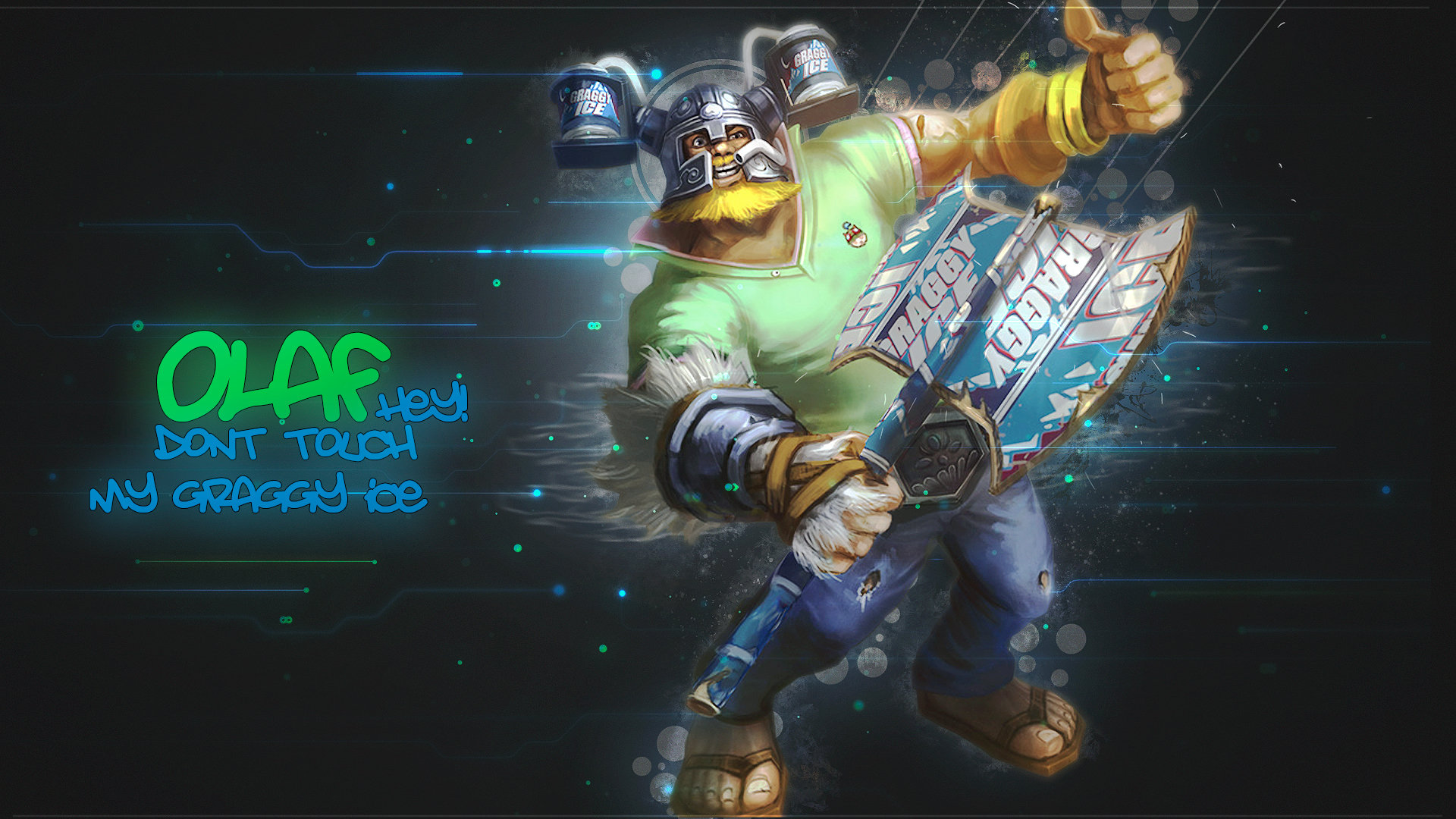 Free download Olaf (League Of Legends) wallpaper ID:172670 full hd 1080p for PC