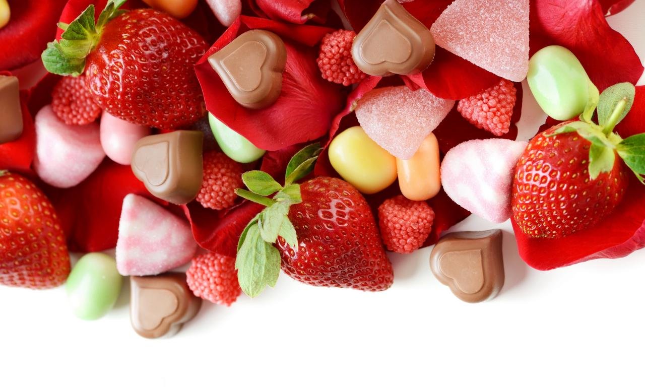 Download hd 1280x768 Strawberry desktop background ID:90870 for free