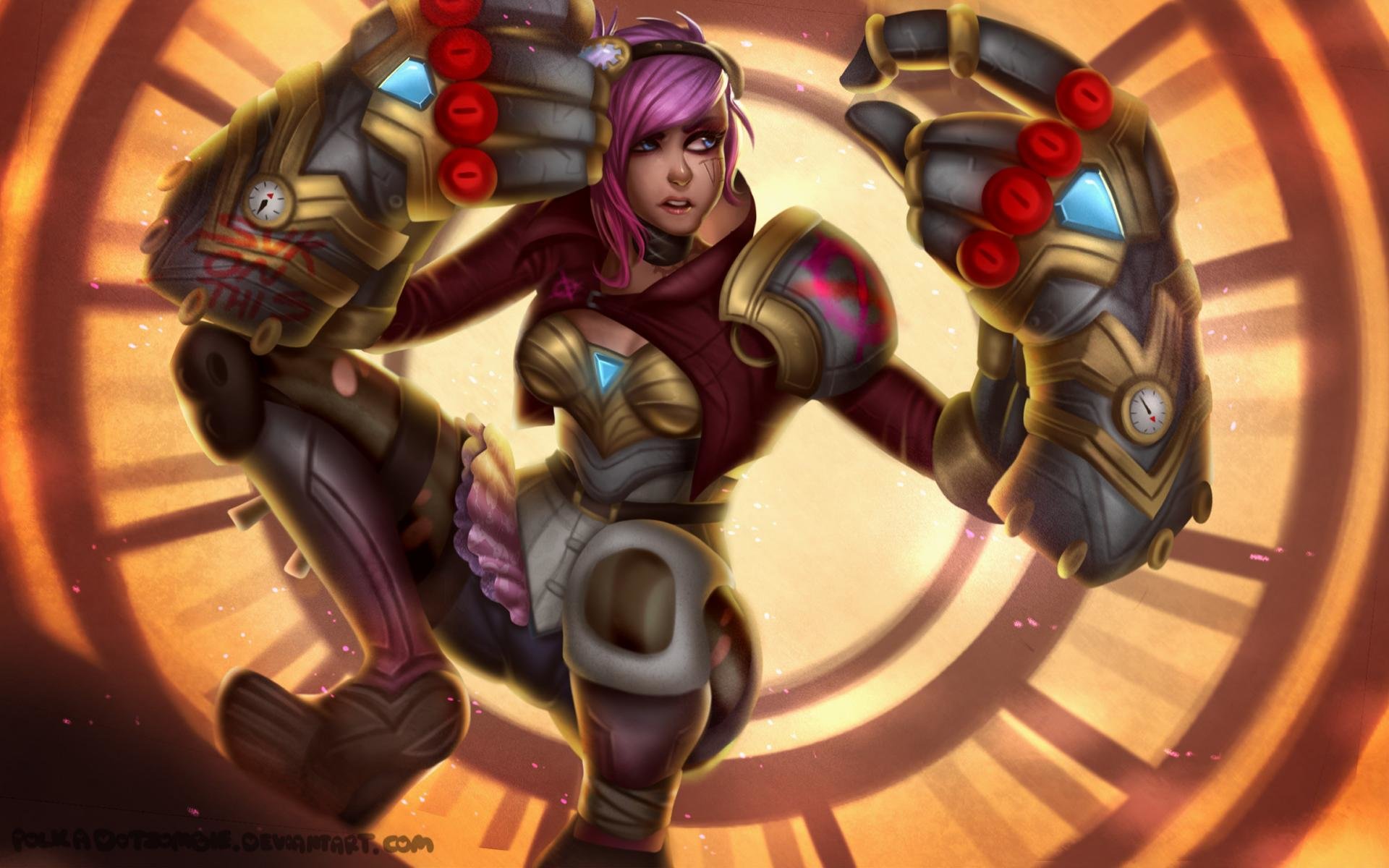Best VI (League Of Legends) background ID:173630 for High Resolution hd 1920x1200 computer