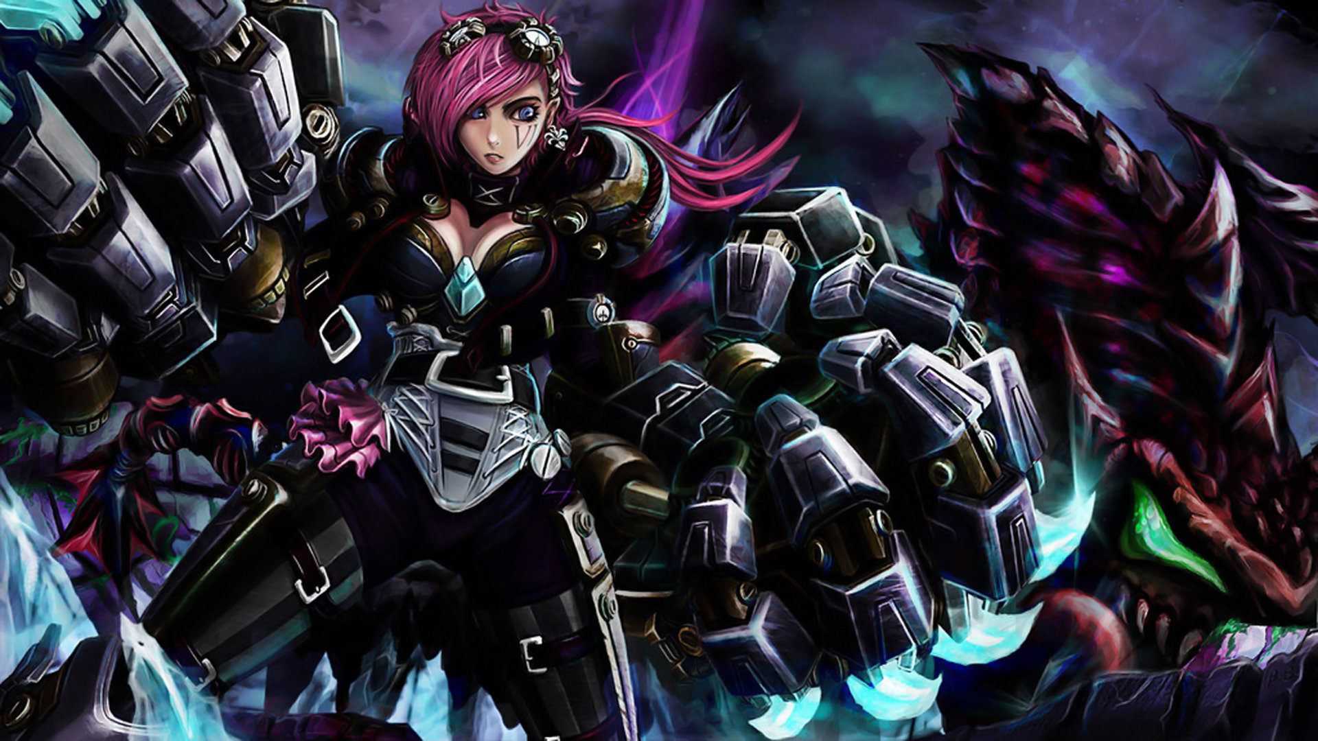 High resolution VI (League Of Legends) full hd 1080p wallpaper ID:173629 for PC