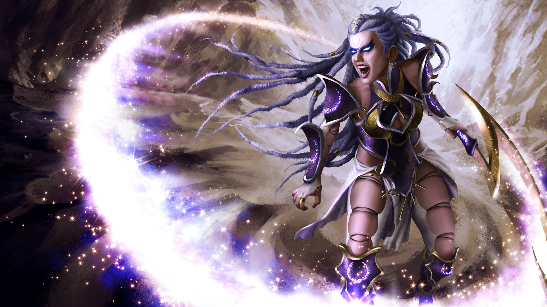 Download 1080p Diana (League Of Legends) computer background ID:173139 for free