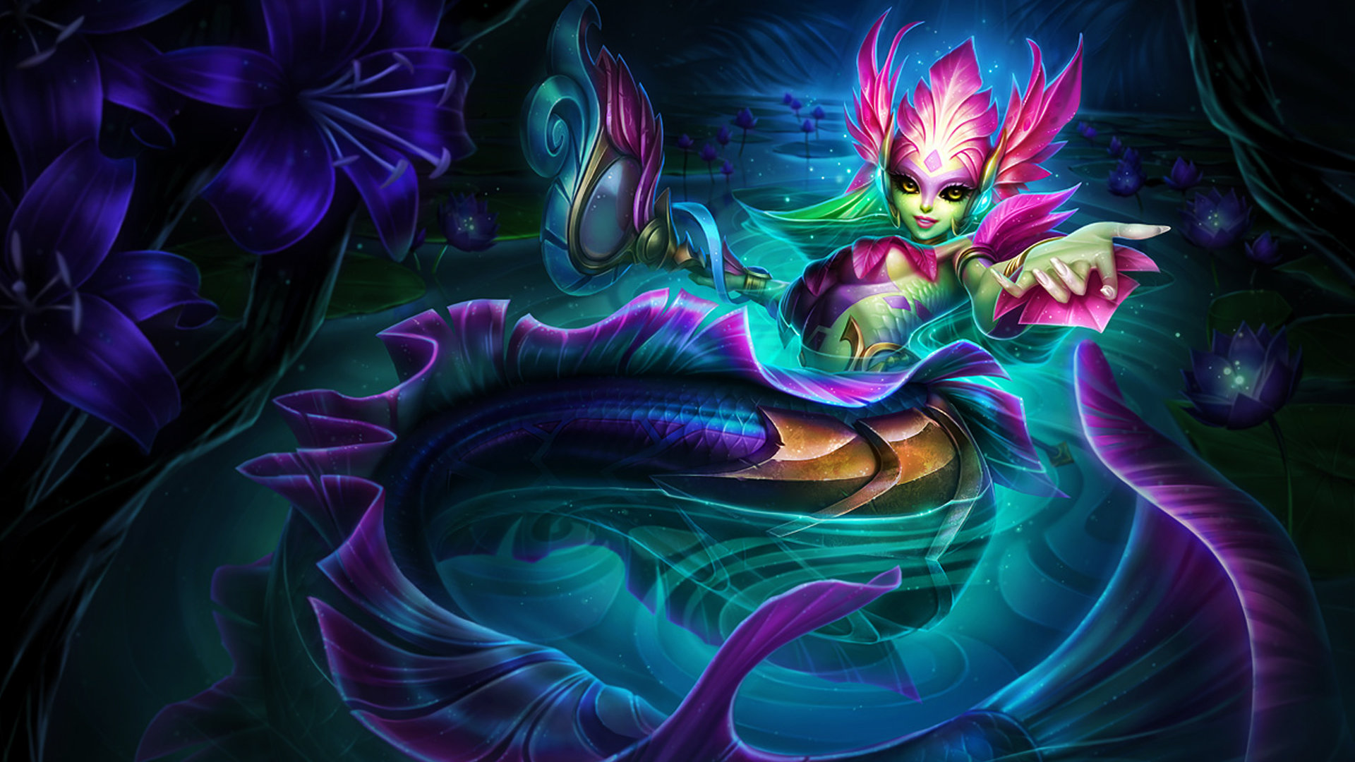 Download full hd 1080p Nami (League Of Legends) PC wallpaper ID:172082 for free