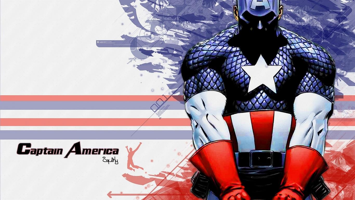 High resolution Captain America (Marvel comics) hd 1366x768 wallpaper ID:292922 for PC