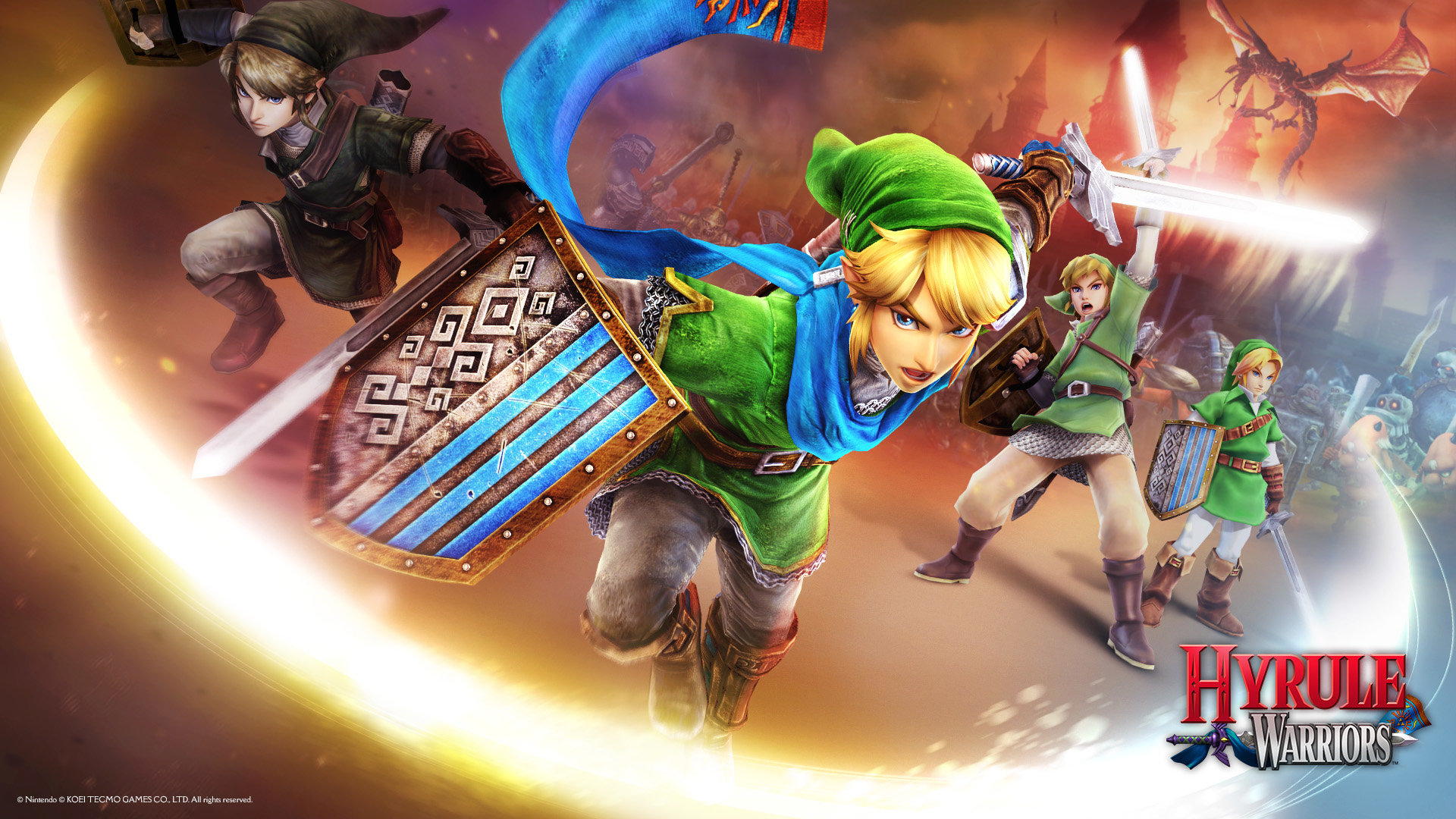 Free Hyrule Warriors high quality background ID:438839 for hd 1920x1080 PC