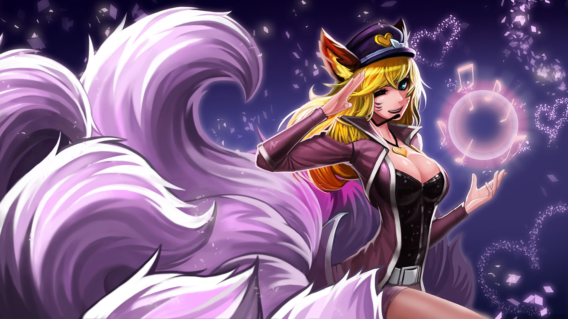 High resolution Ahri (League Of Legends) full hd 1920x1080 wallpaper ID:171213 for computer