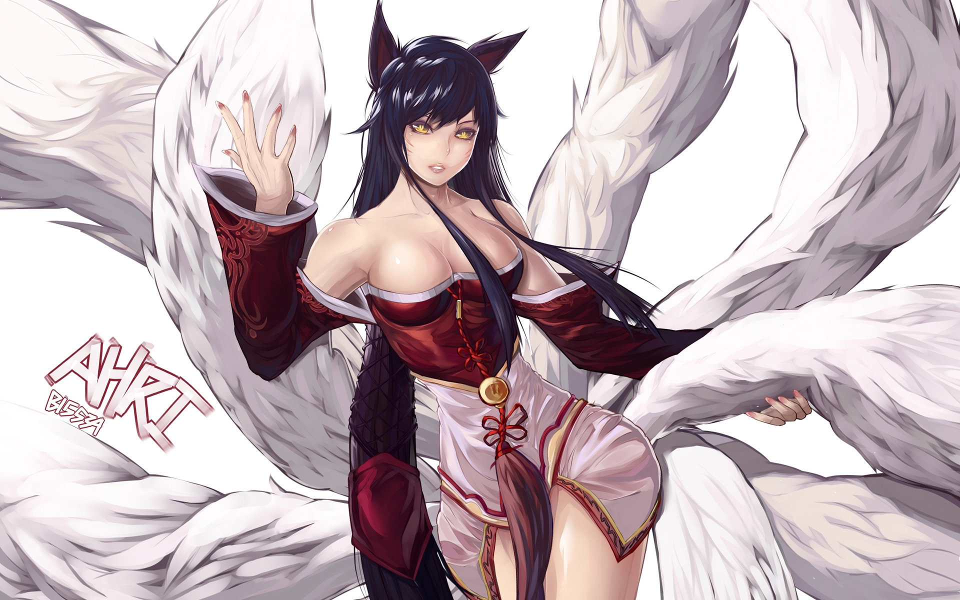 Free download Ahri (League Of Legends) wallpaper ID:171897 hd 1920x1200 for PC