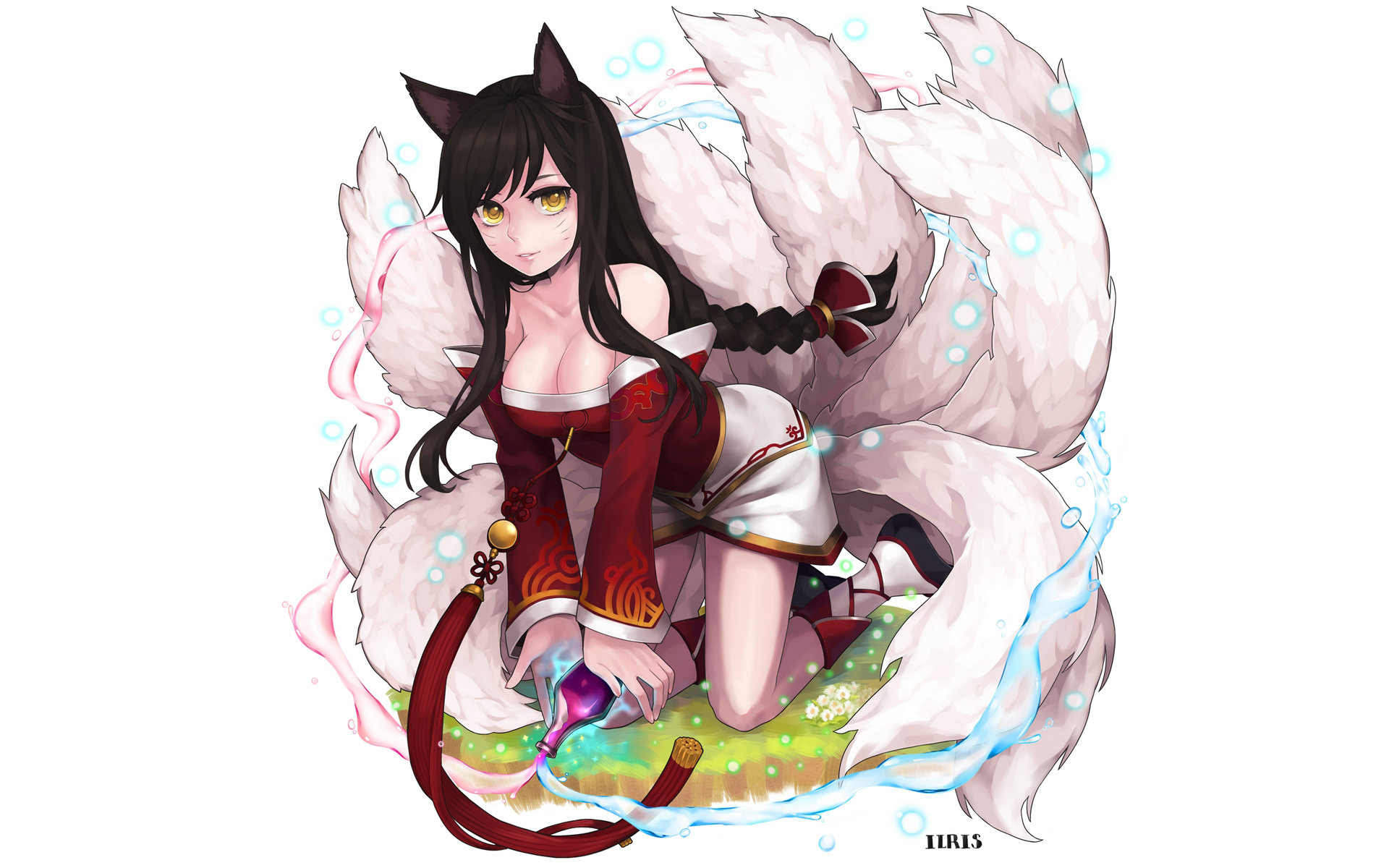 Free download Ahri (League Of Legends) wallpaper ID:172075 hd 1920x1200 for computer