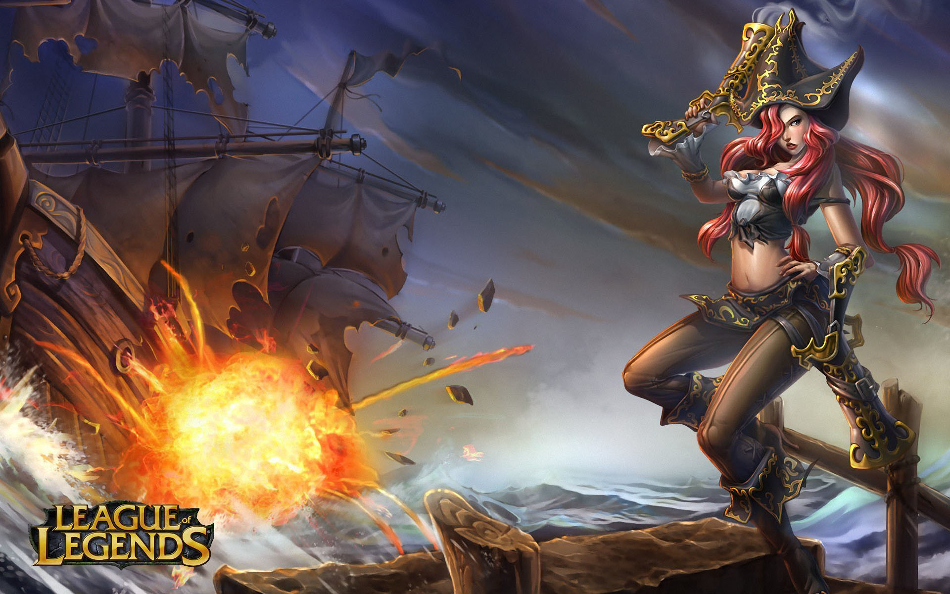 Awesome Miss Fortune (League Of Legends) free wallpaper ID:173107 for hd 1920x1200 PC