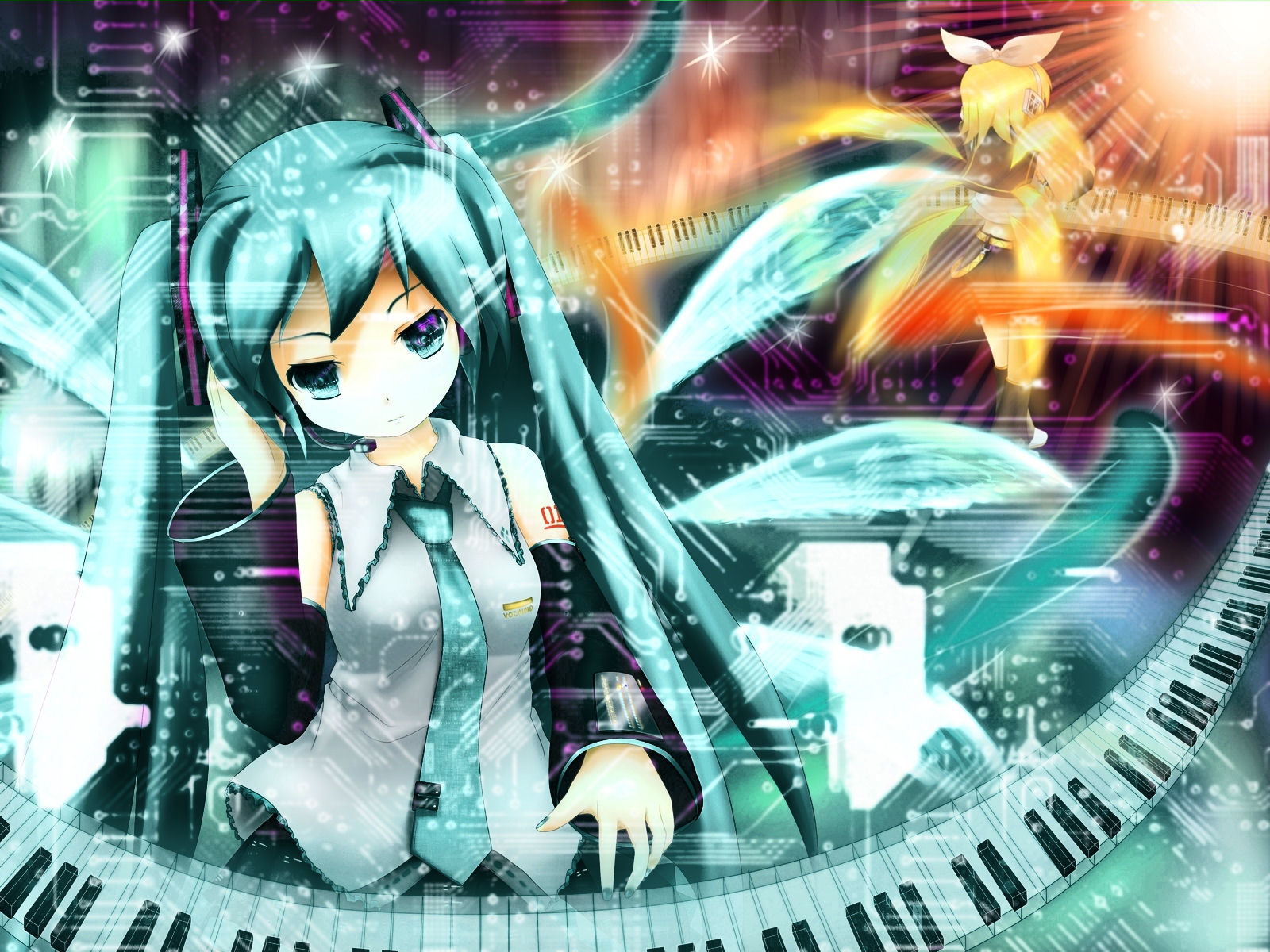 Download hd 1600x1200 Vocaloid PC background ID:437 for free