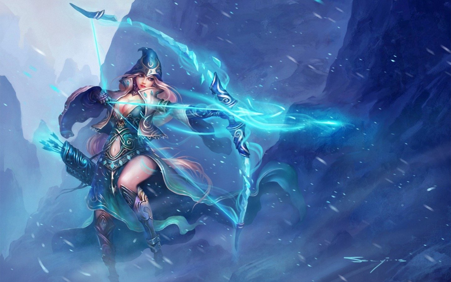Awesome Ashe (League Of Legends) free background ID:171895 for hd 1440x900 computer