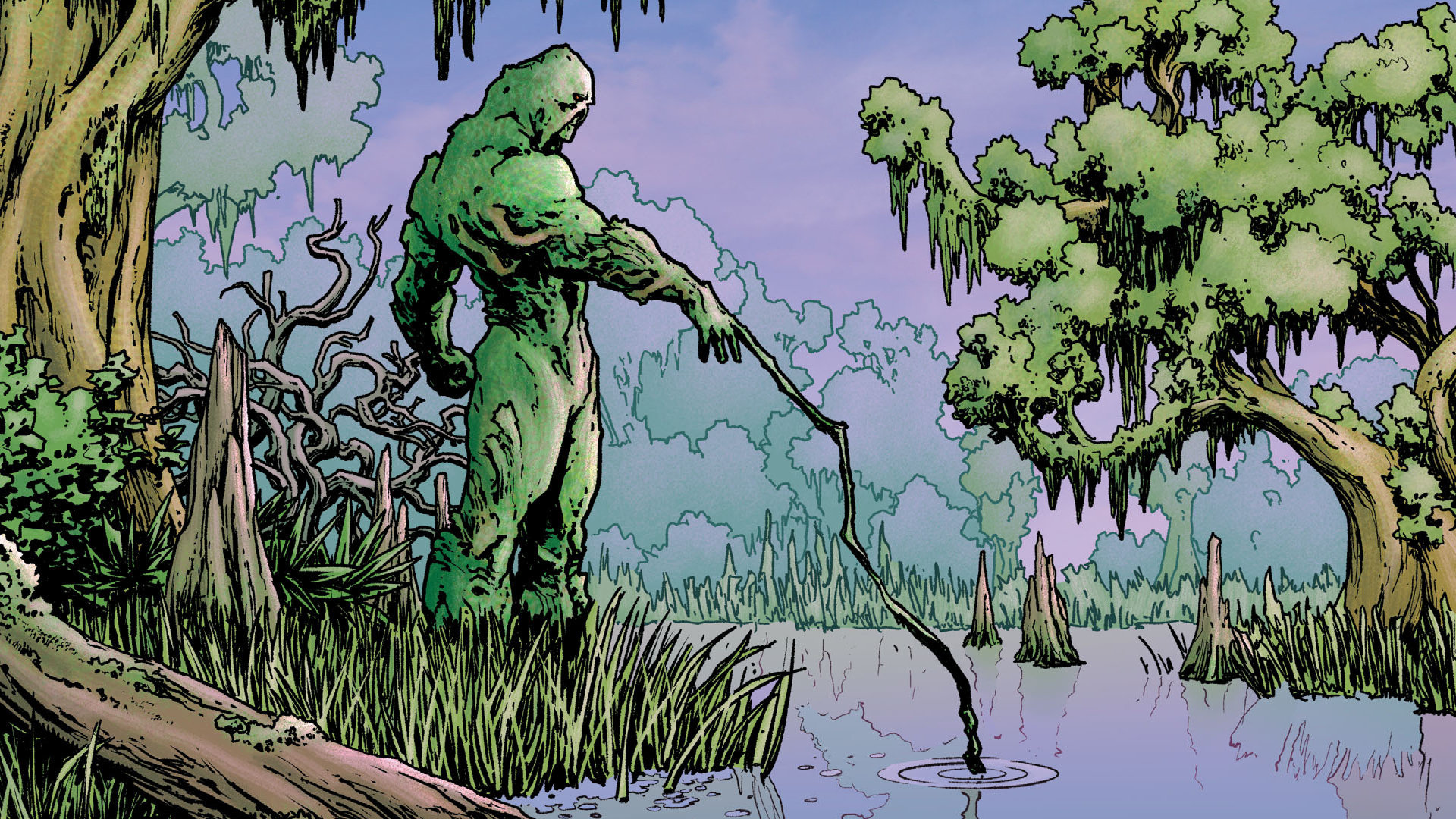 Best Swamp Thing wallpaper ID:87008 for High Resolution full hd 1920x1080 PC