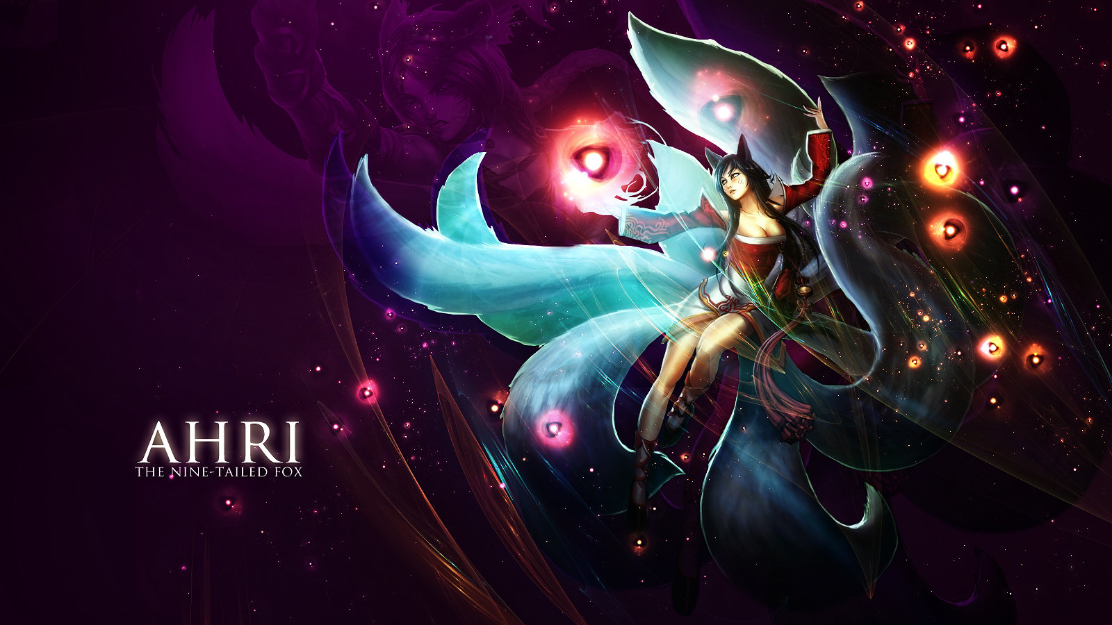 Best Ahri (League Of Legends) background ID:172326 for High Resolution hd 1600x900 PC