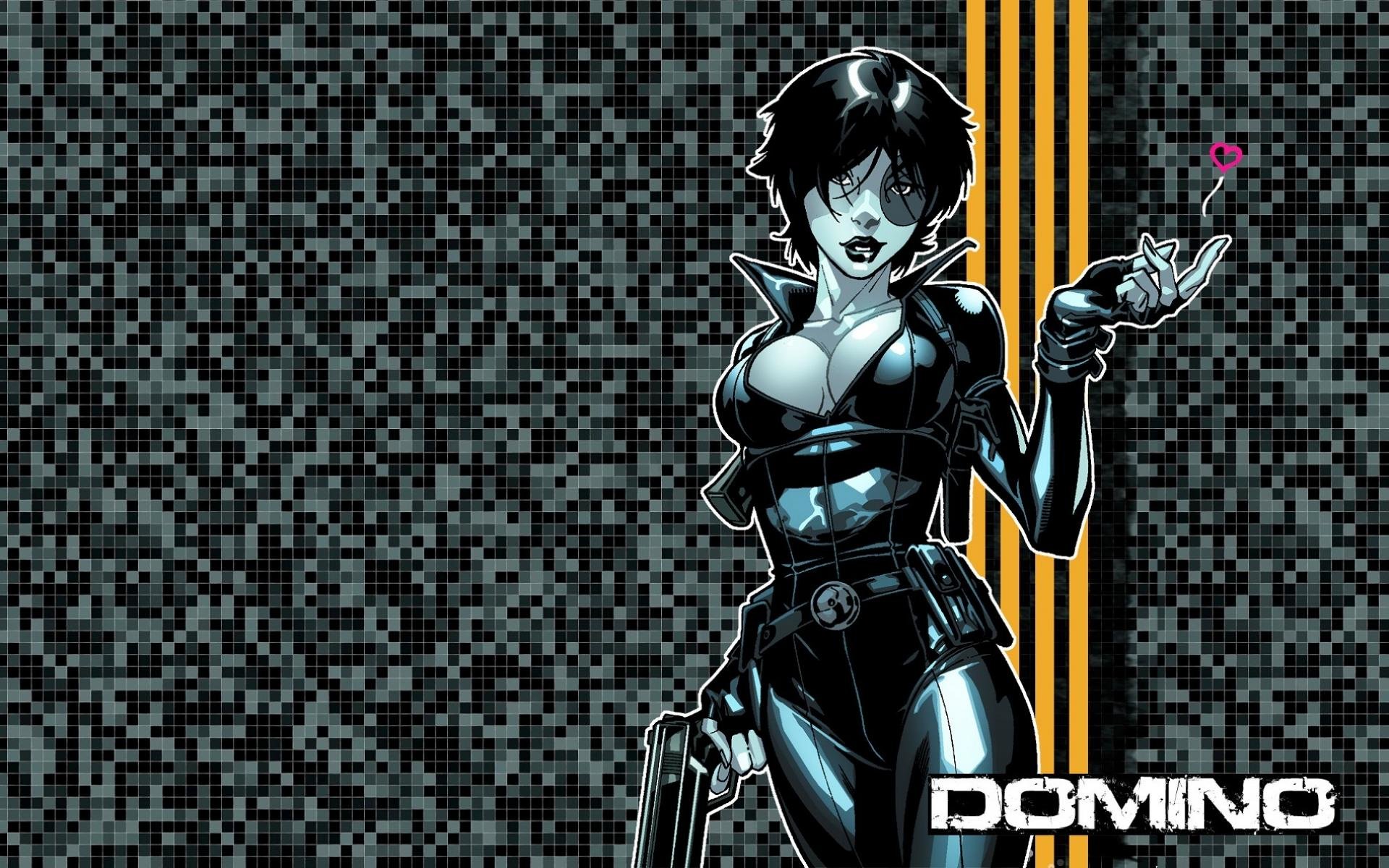Download hd 1920x1200 Domino (marvel) desktop background ID:243009 for free