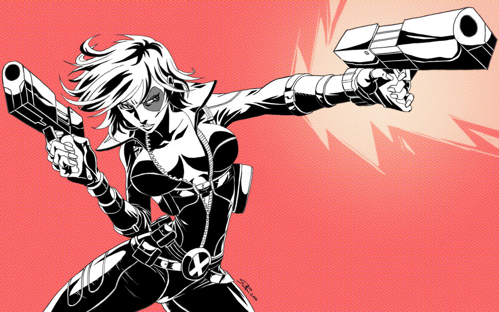 High resolution Domino (marvel) hd 1680x1050 wallpaper ID:243010 for computer