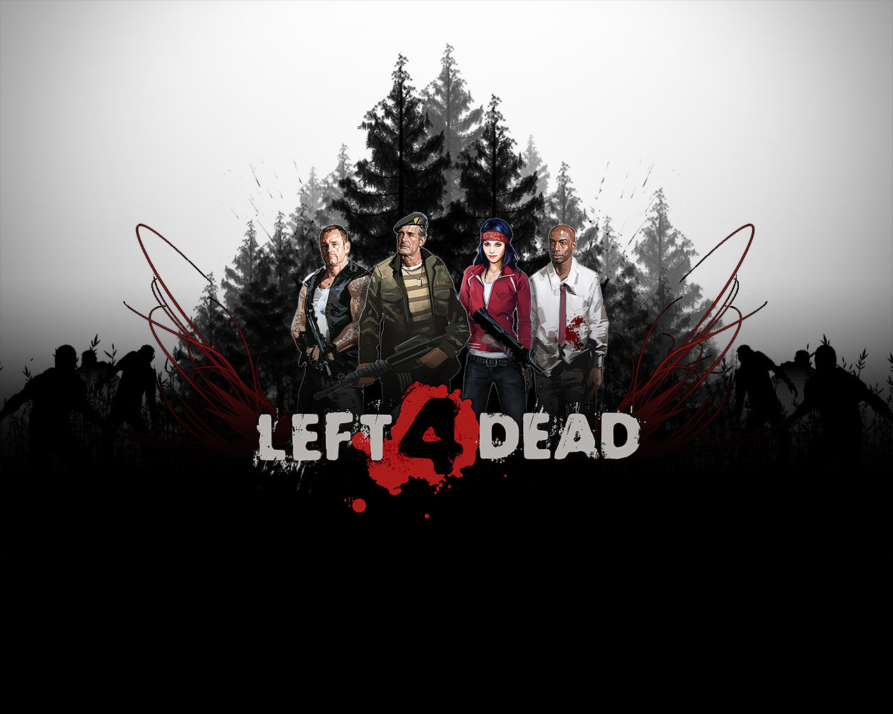 Best Left 4 Dead  (L4D) background ID:450560 for High Resolution hd 1280x1024 PC