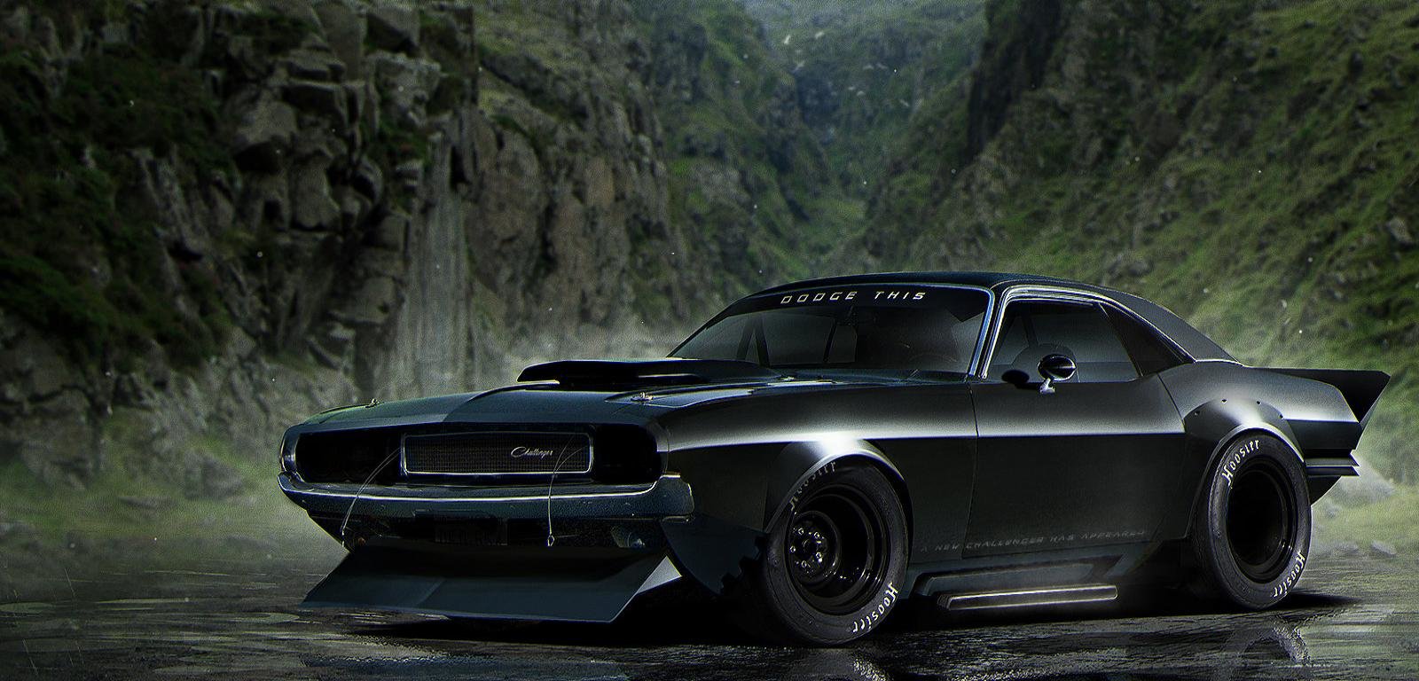Awesome Dodge Challenger free wallpaper ID:231696 for hd 1600x768 desktop