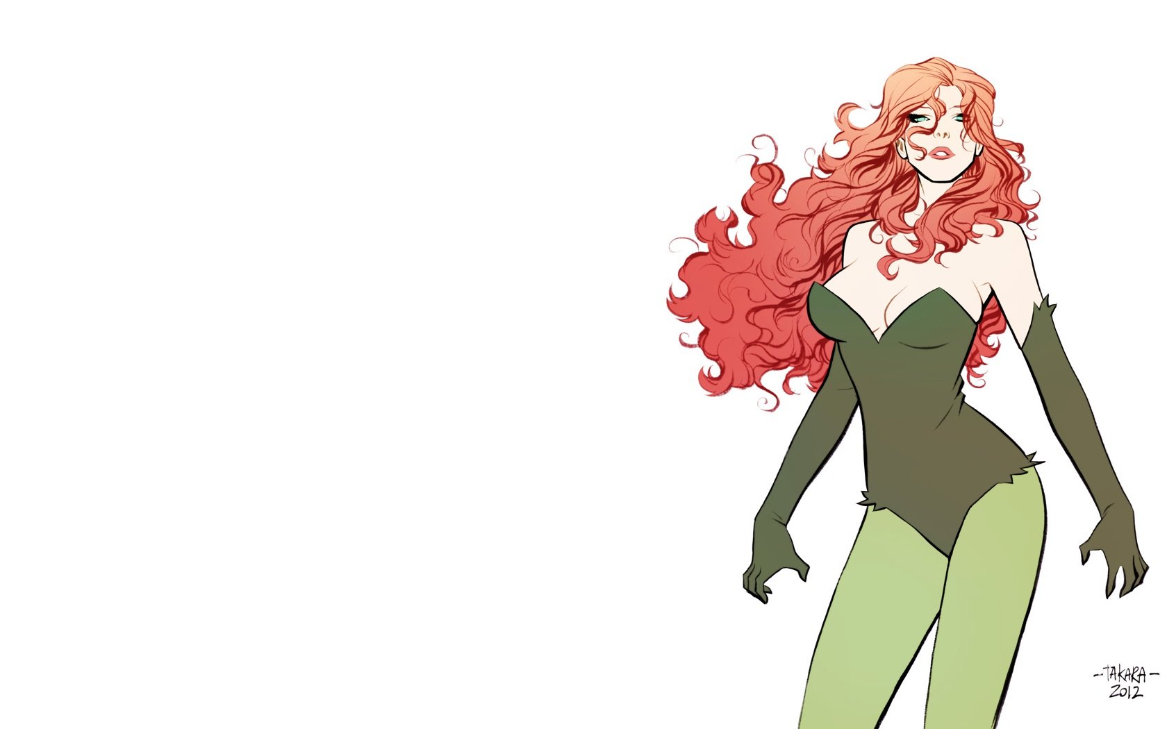 Download hd 1680x1050 Poison Ivy computer wallpaper ID:430627 for free