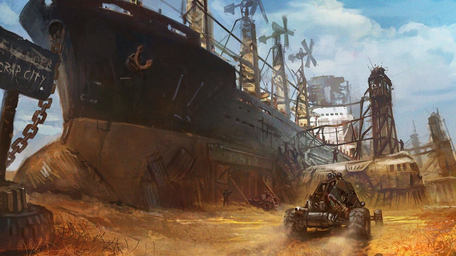 Awesome Post Apocalyptic free wallpaper ID:325298 for hd 1600x900 desktop