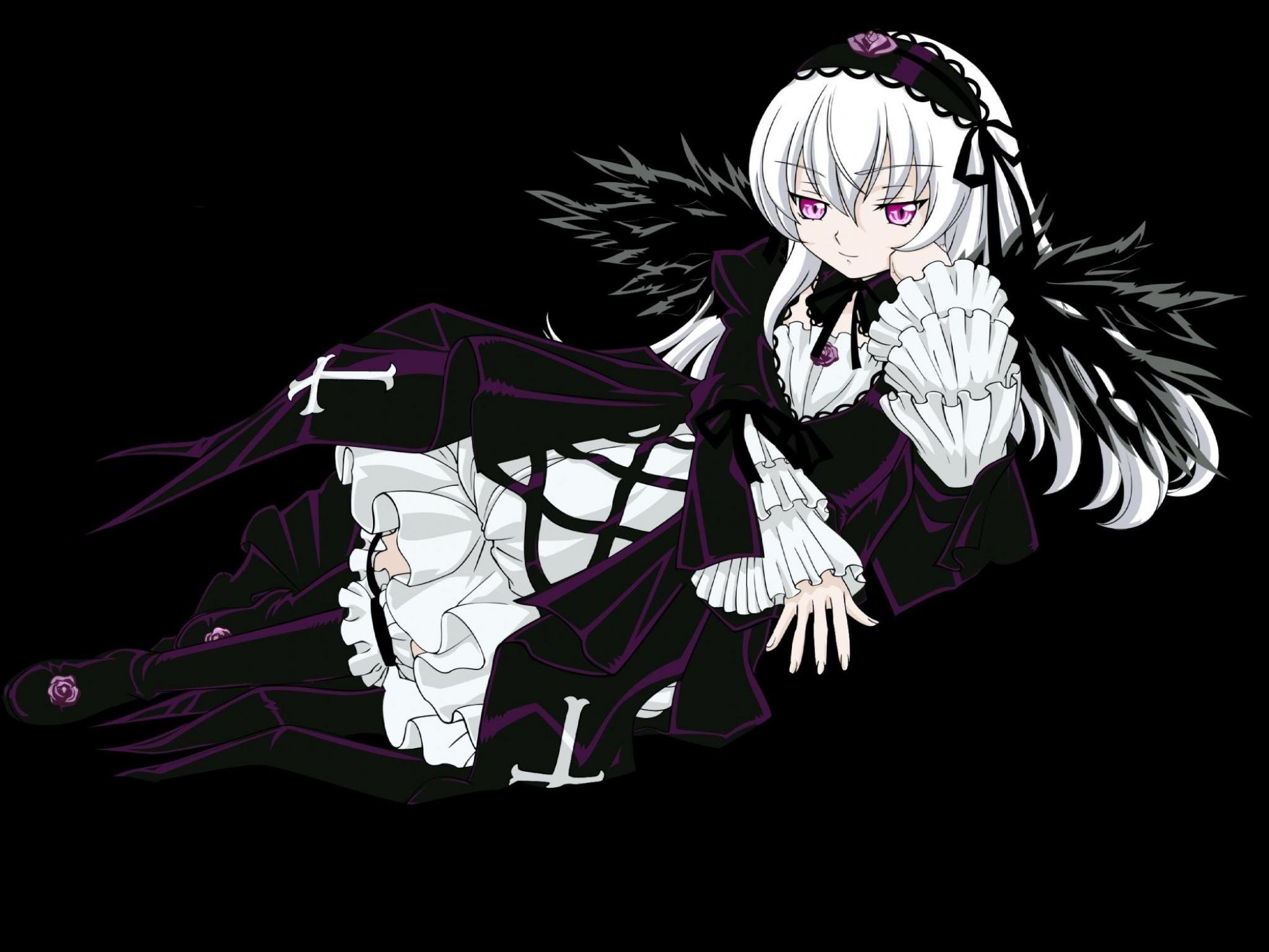 Download hd 2048x1536 Suigintou (Rozen Maiden) PC background ID:357395 for free
