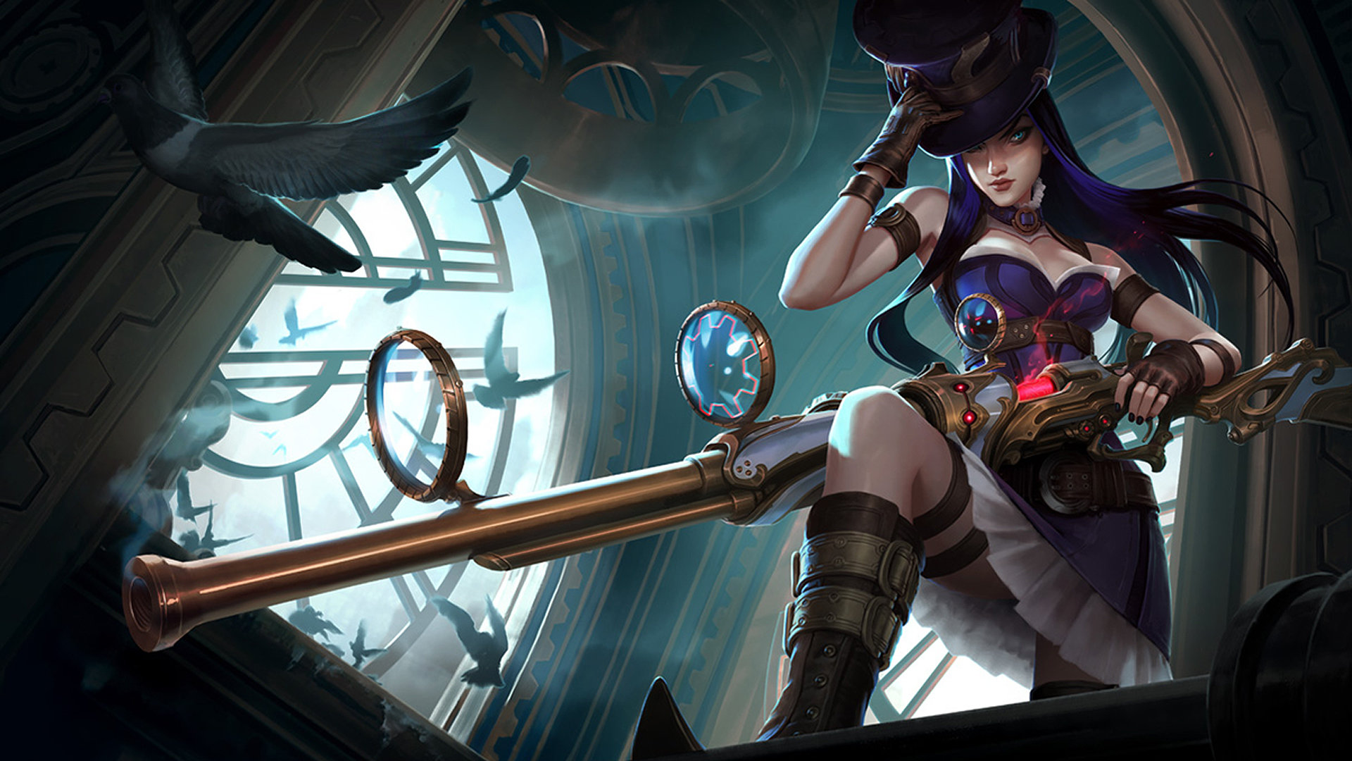 Free download Caitlyn (League Of Legends) background ID:171268 full hd 1080p for computer