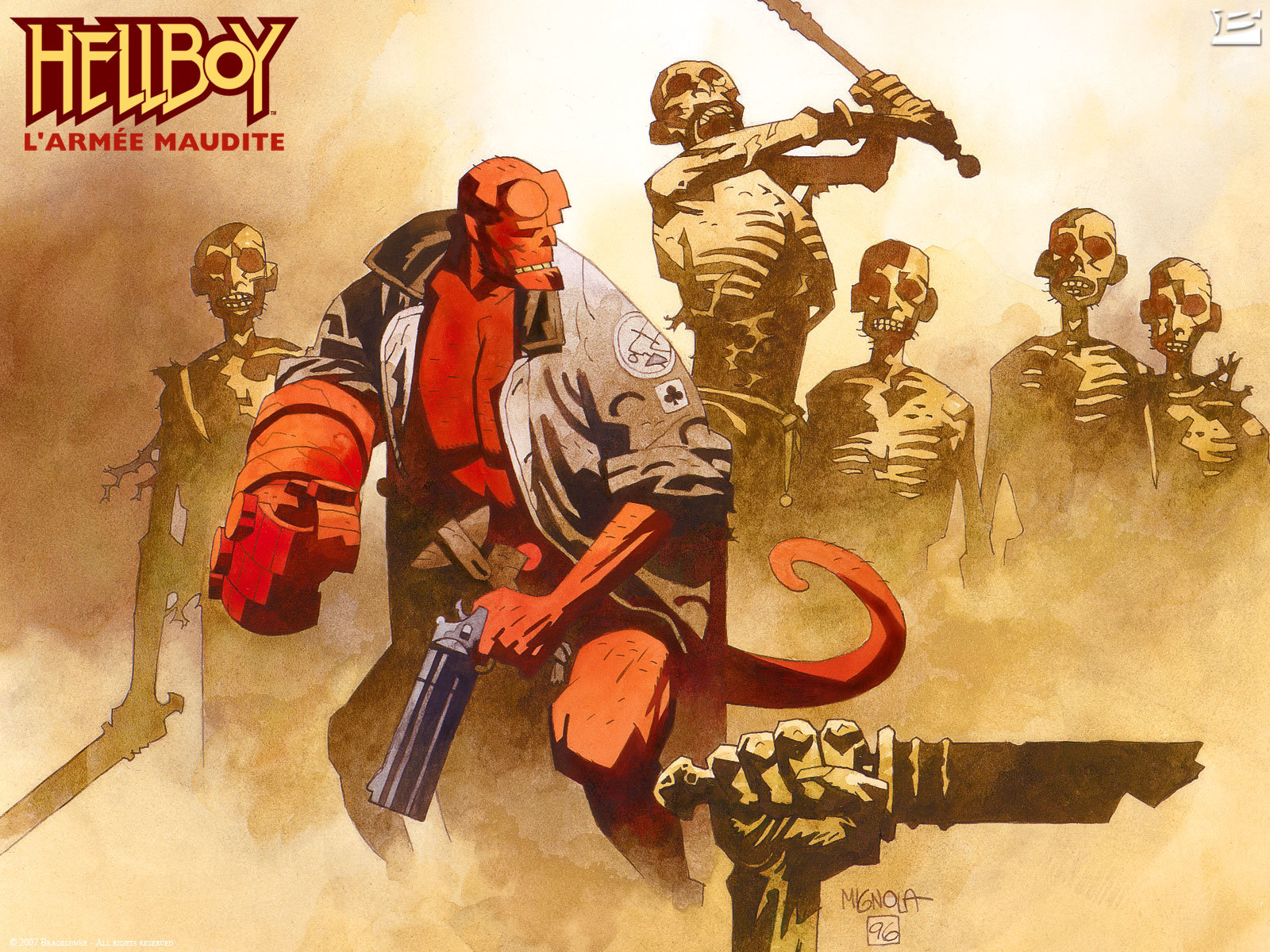 Awesome Hellboy free background ID:397595 for hd 1600x1200 PC