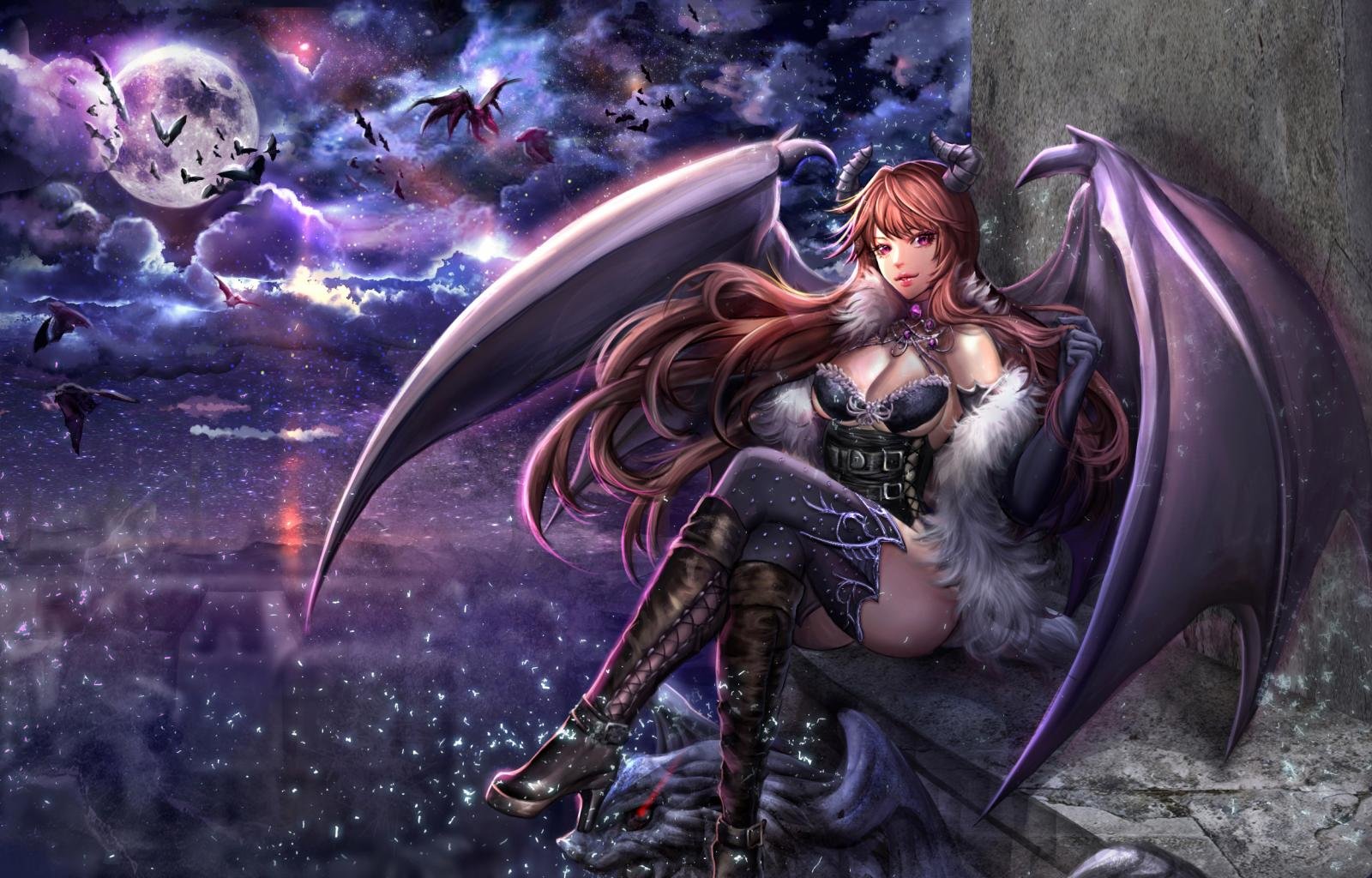 Best Succubus background ID:56613 for High Resolution hd 1600x1024 PC
