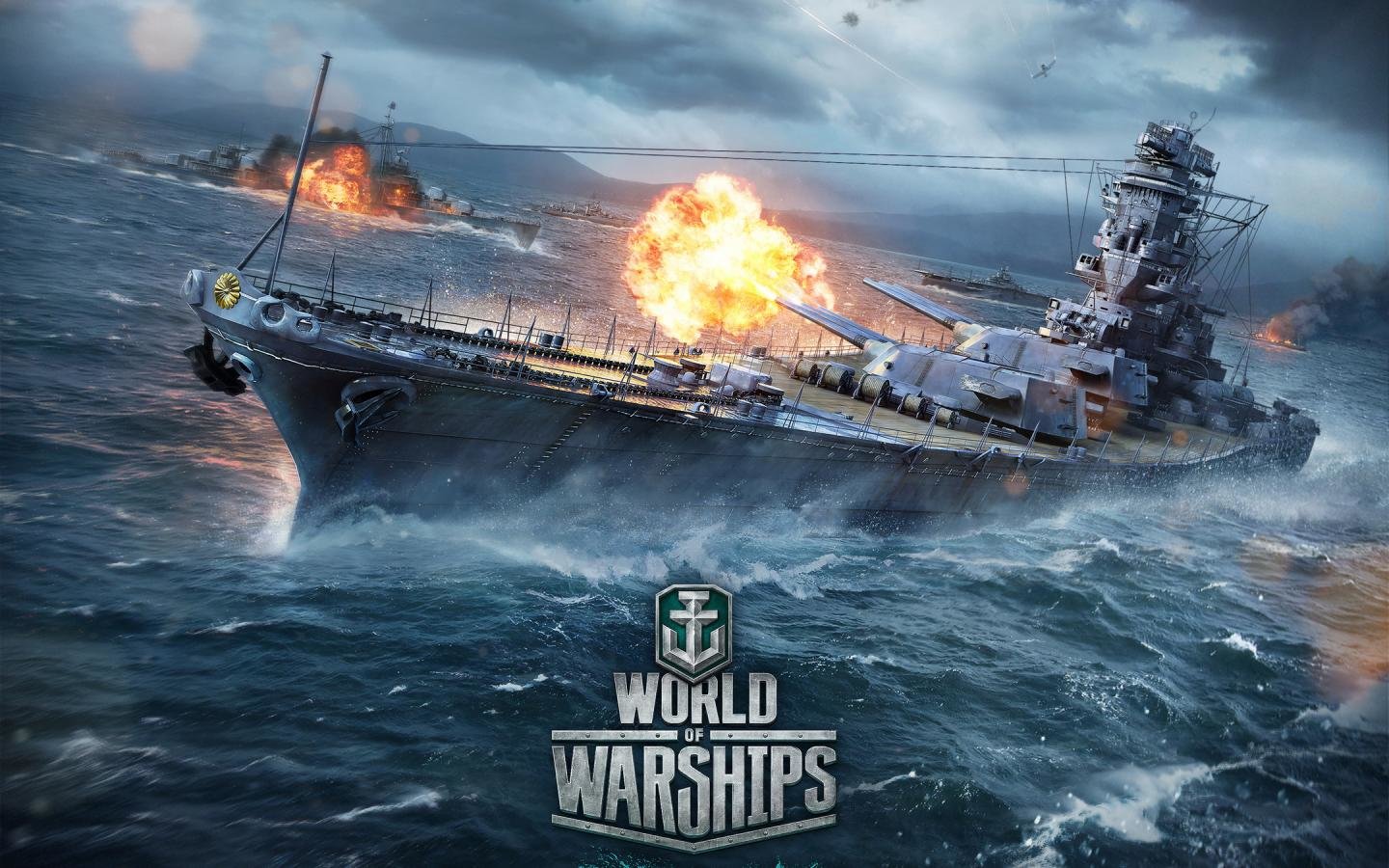 Download hd 1440x900 World Of Warships PC background ID:69330 for free