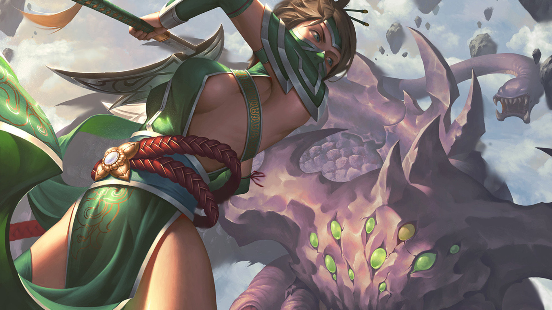 Akali (League Of Legends) background ID:172622 for full hd 1920x1080 comput...