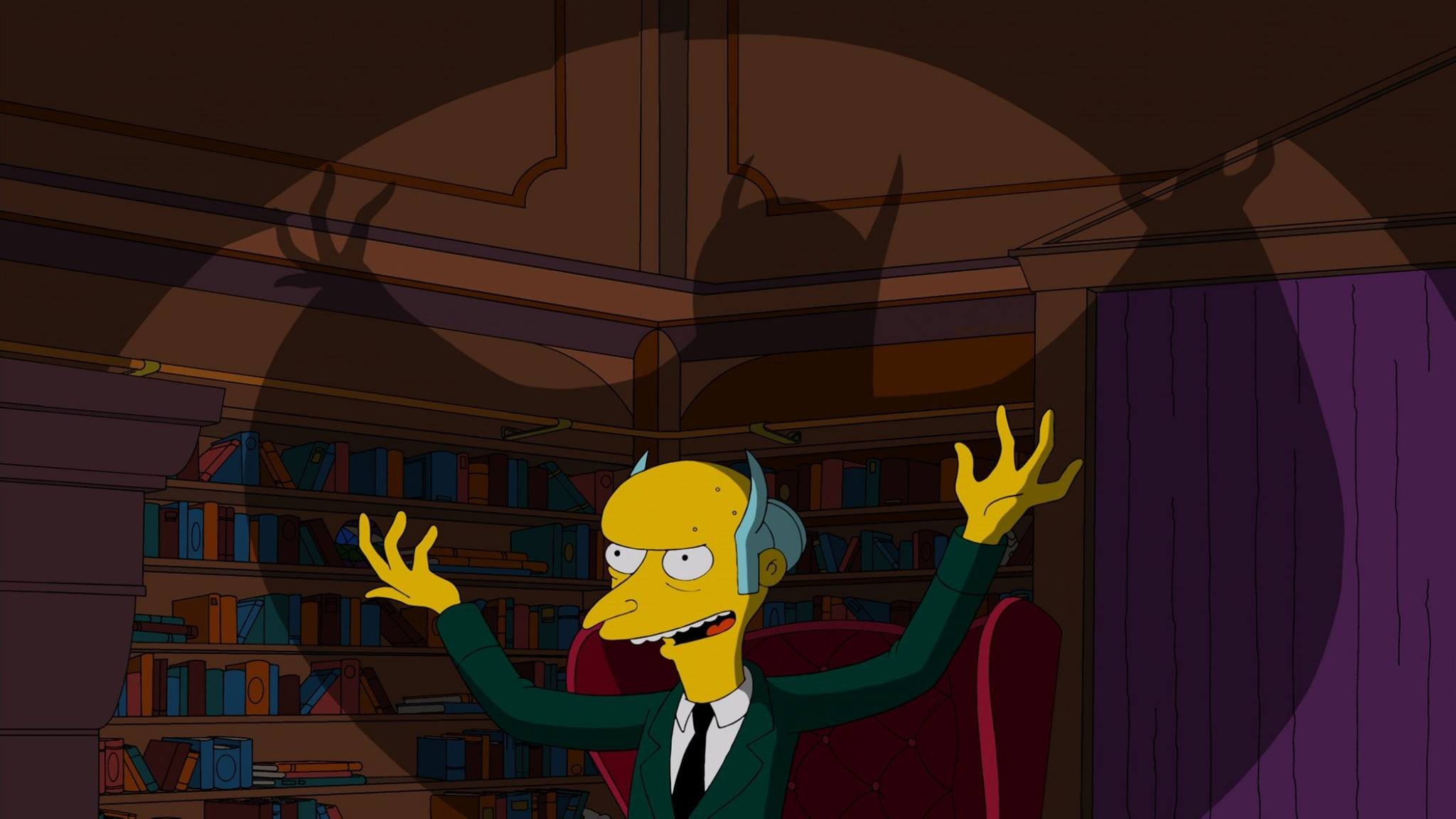 Free download Montgomery Burns background ID:351438 hd 2048x1152 for PC