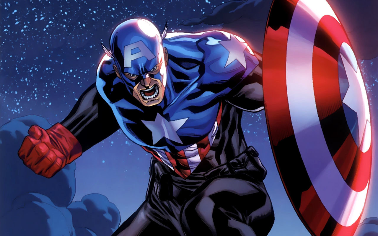 Download hd 1280x800 Captain America (Marvel comics) desktop background ID:292733 for free