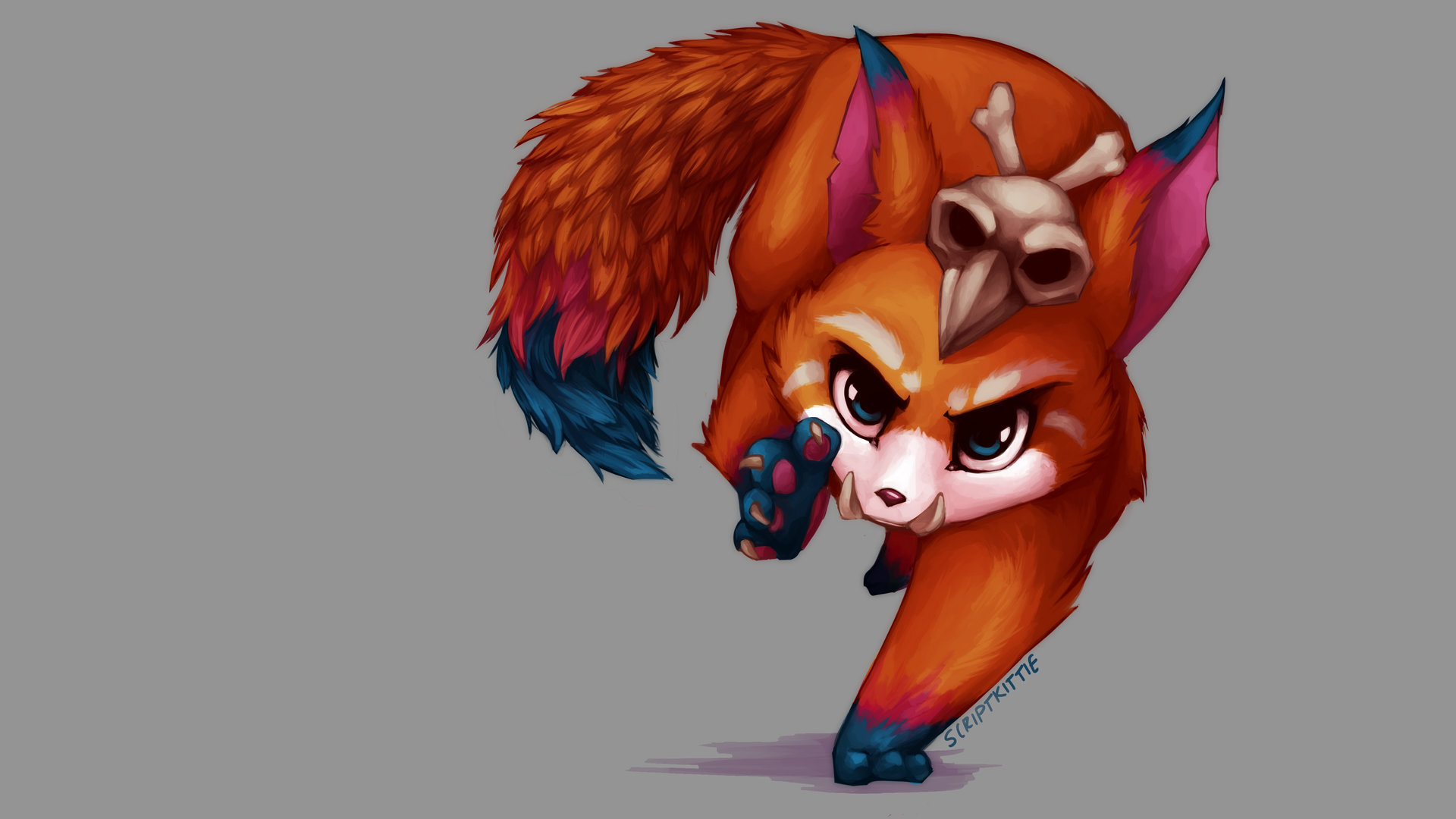 Download full hd 1080p Gnar (League Of Legends) desktop background ID:173972 for free
