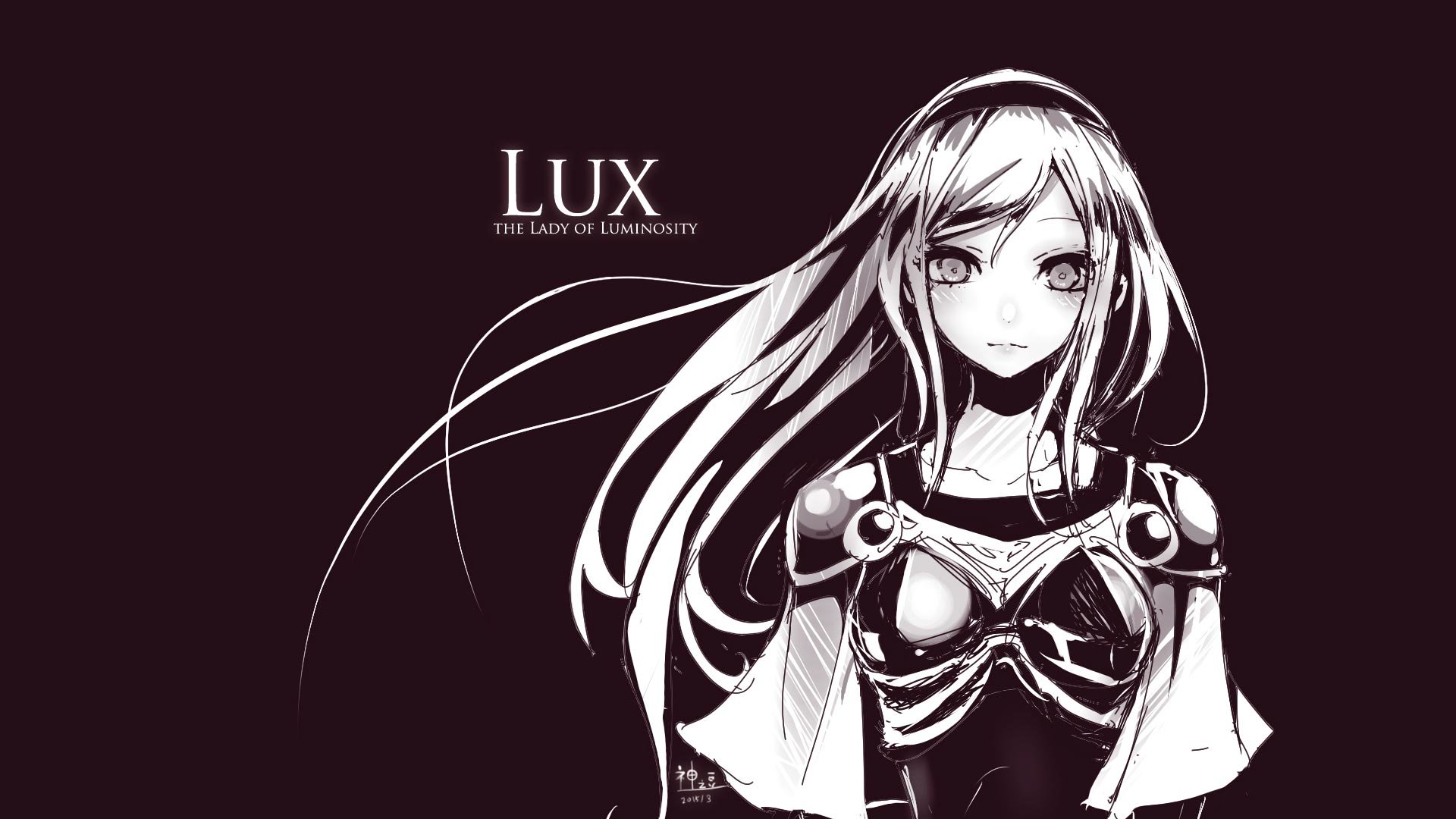 Free download Lux (League Of Legends) wallpaper ID:173059 hd 1920x1080 for computer