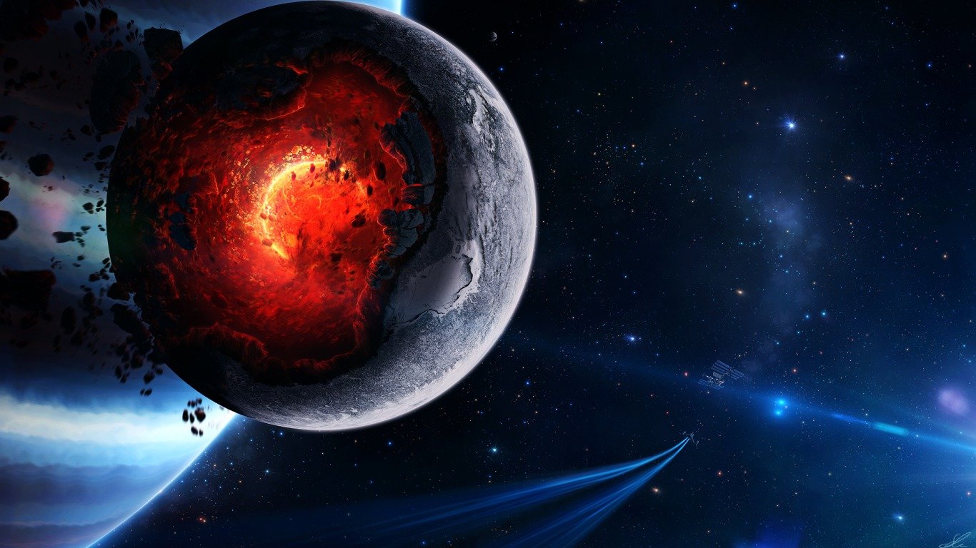 Awesome Planets free background ID:153561 for 1366x768 laptop desktop
