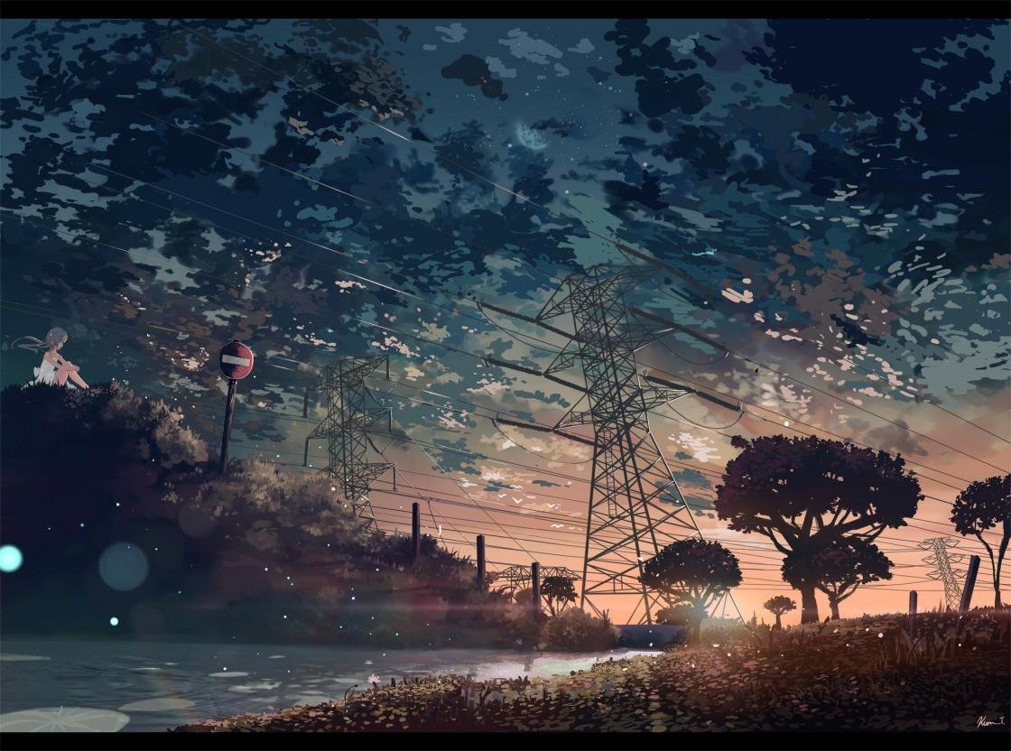 Best Scenery anime wallpaper ID:59803 for High Resolution hd 1120x832 PC