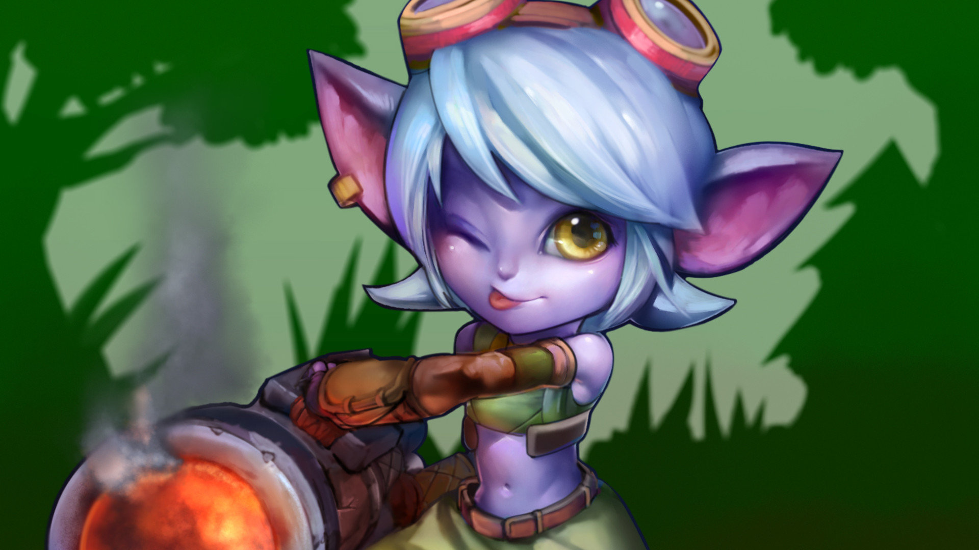 High resolution Tristana (League Of Legends) full hd background ID:172612 for PC