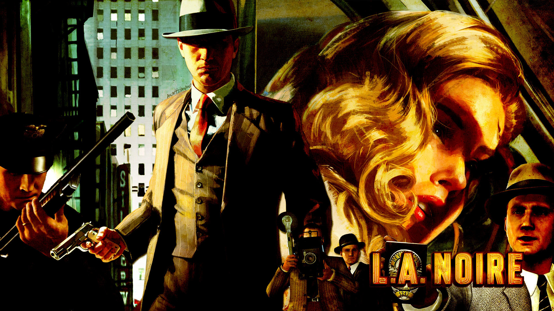 High resolution L.A. Noire hd 1920x1080 wallpaper ID:457392 for PC