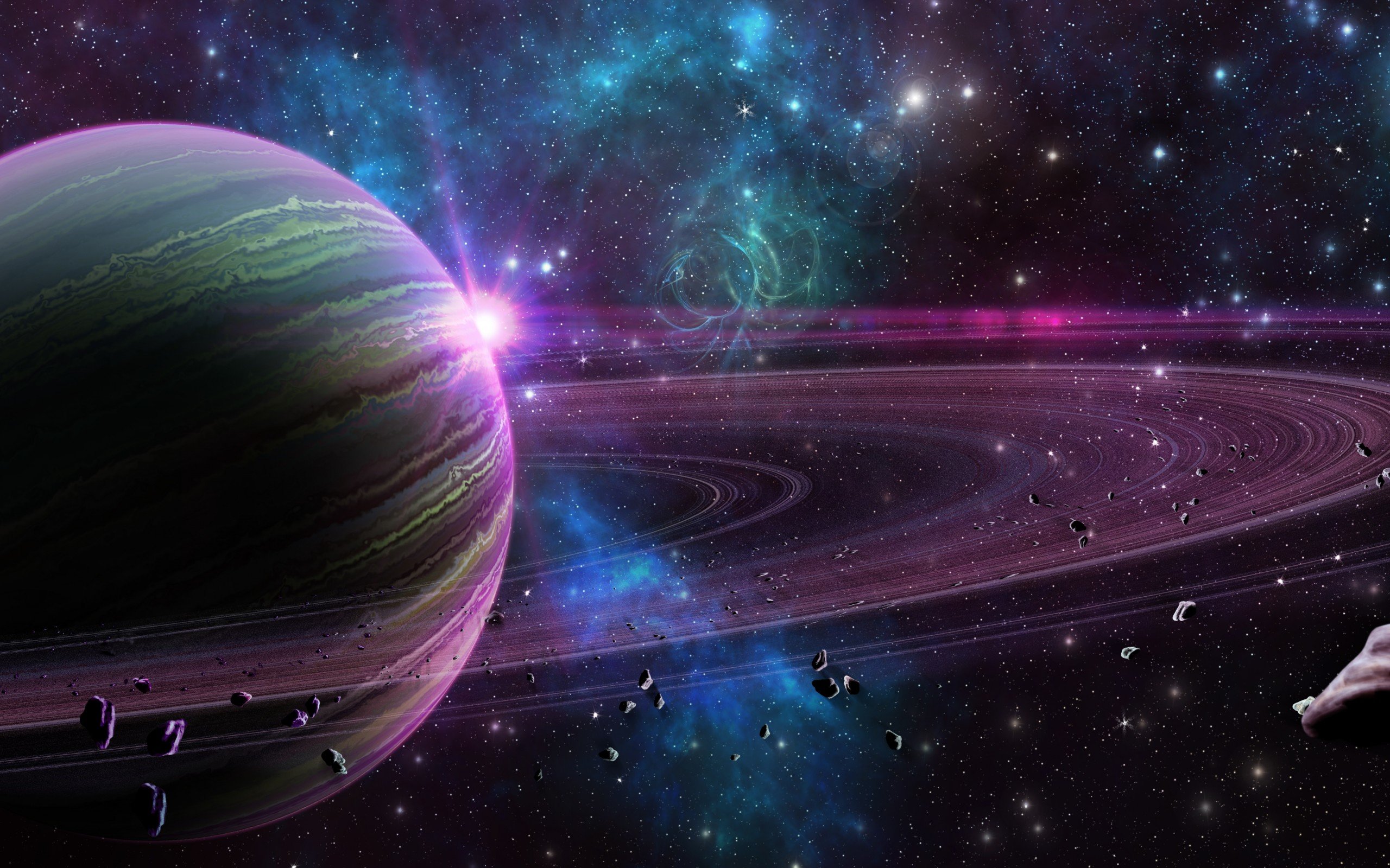 Free Planetary Ring high quality background ID:256372 for hd 2560x1600 desktop