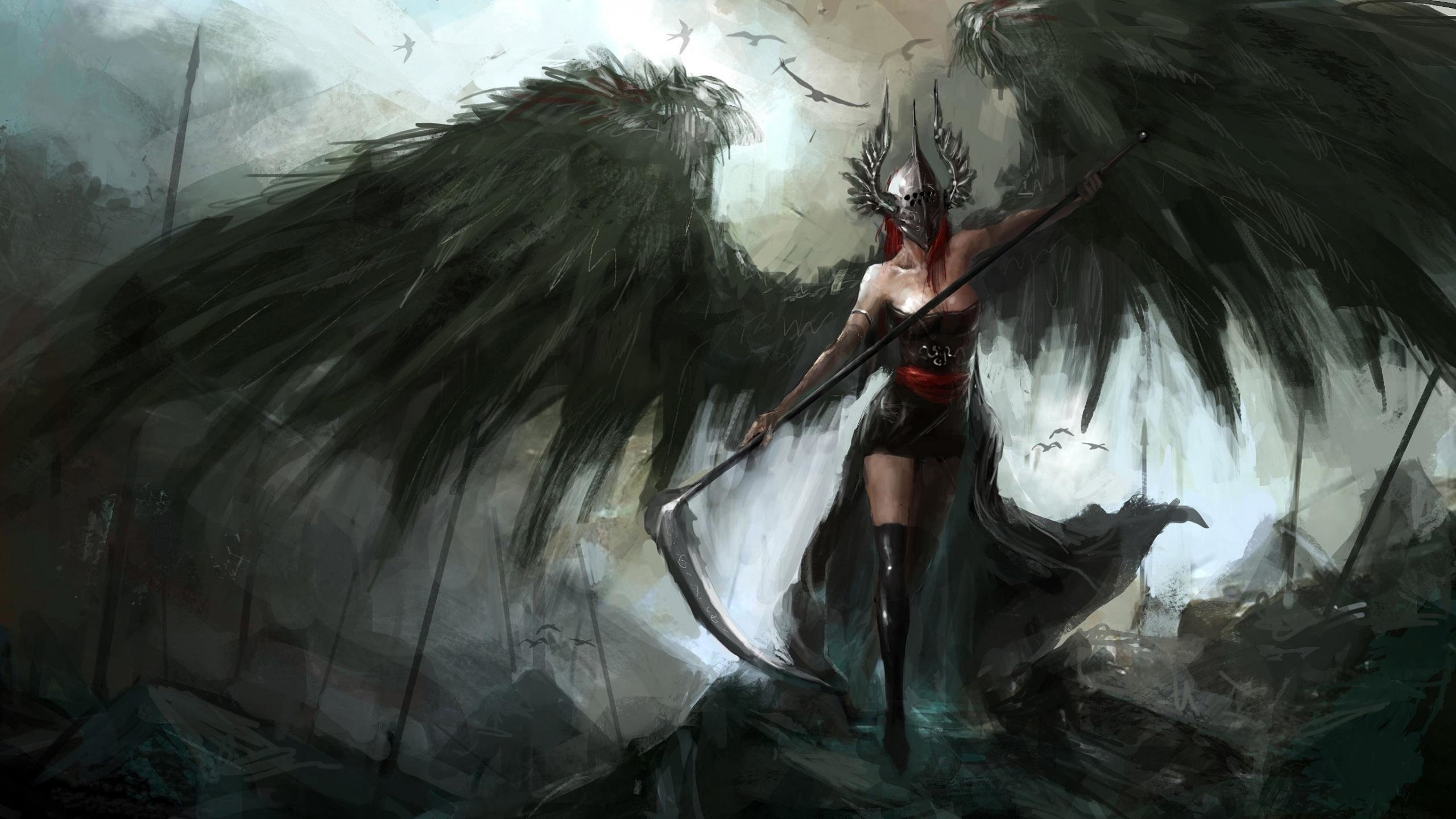 Awesome Angel Warrior free background ID:352261 for hd 2560x1440 desktop