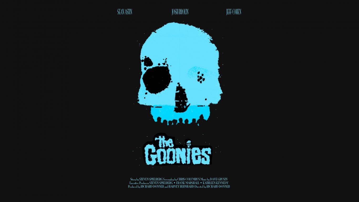Download 1366x768 laptop The Goonies PC background ID:254309 for free