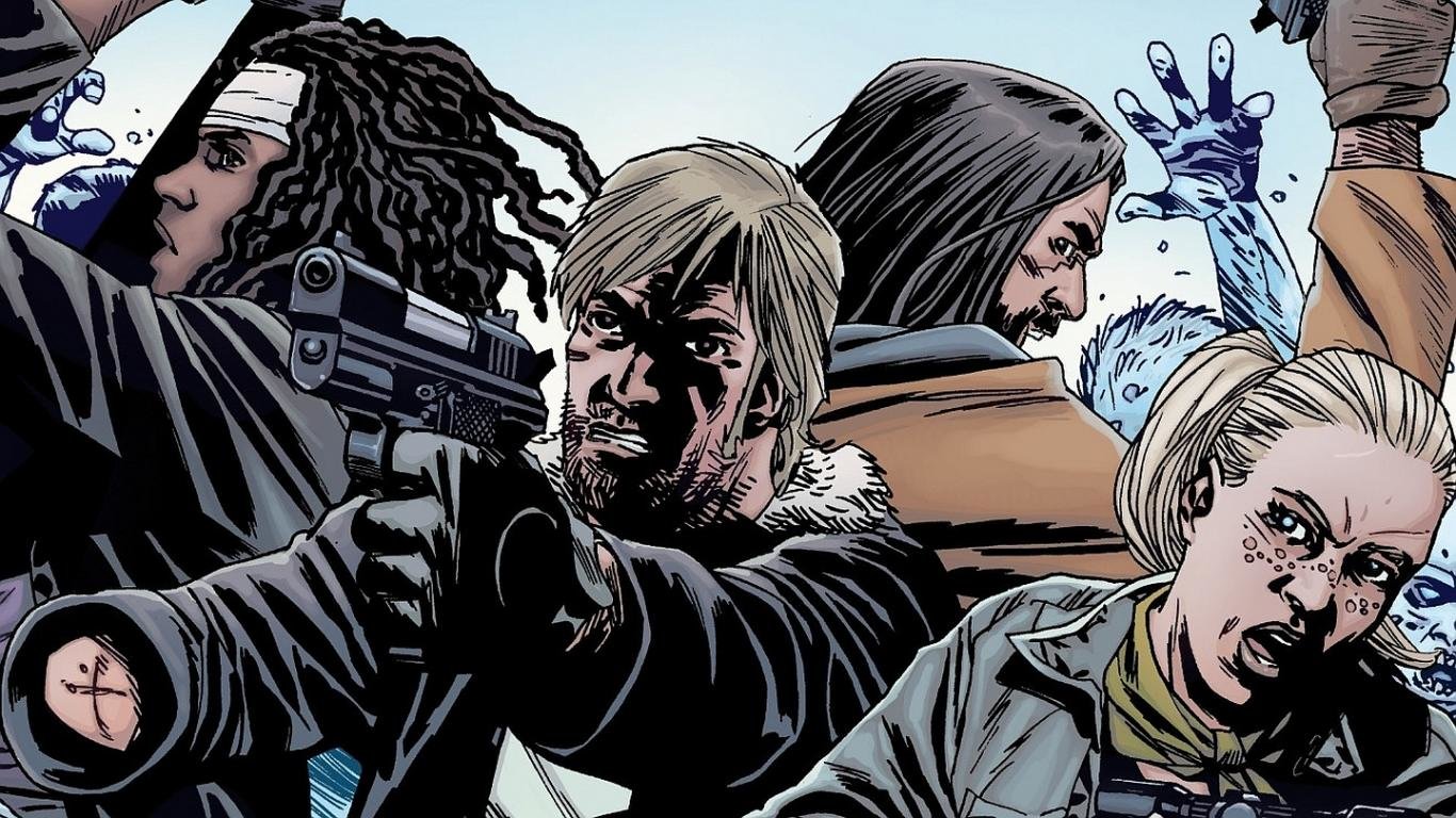 High resolution Walking Dead Comics hd 1366x768 background ID:84348 for PC