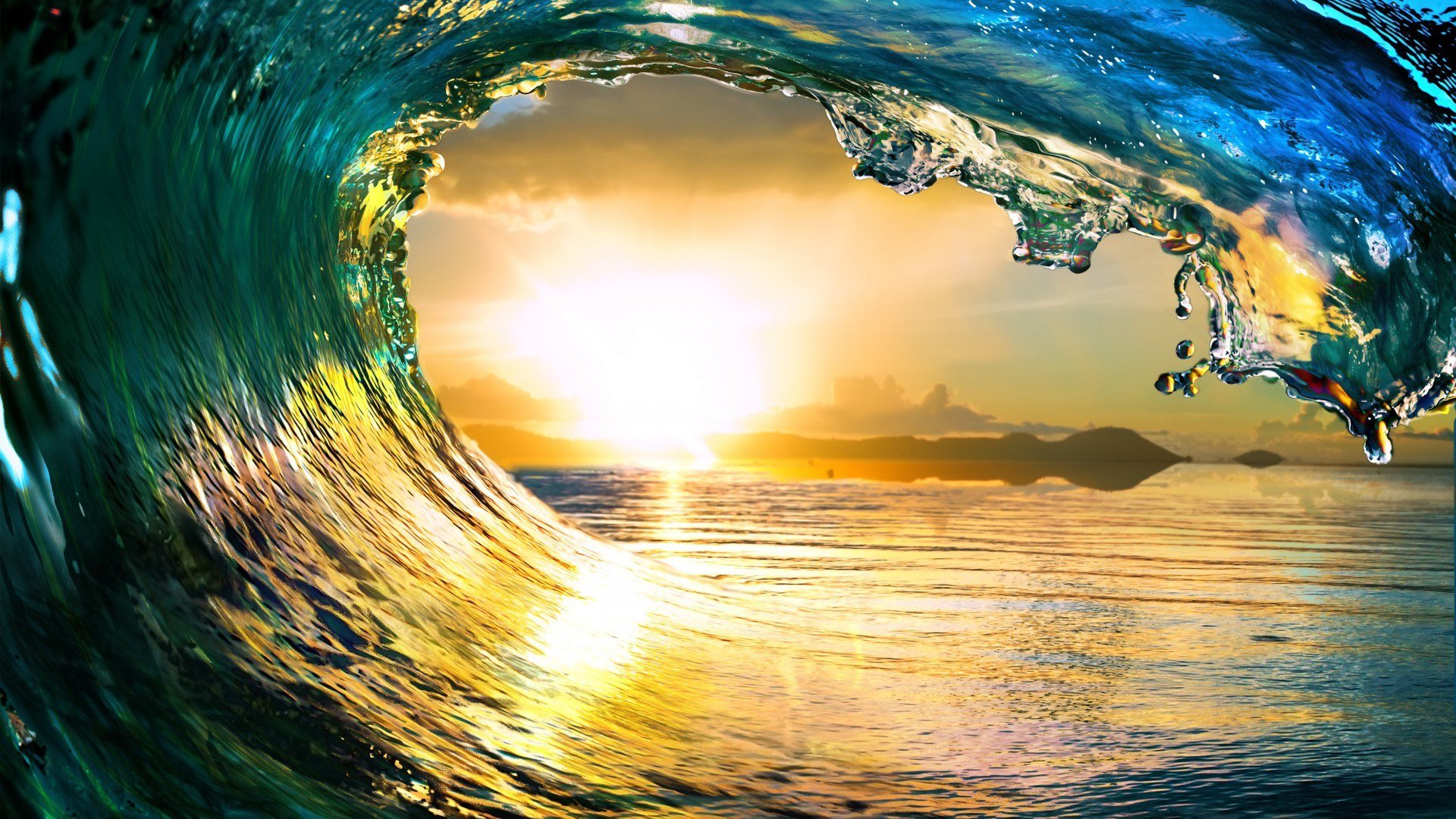 Best Wave wallpaper ID:384745 for High Resolution full hd desktop