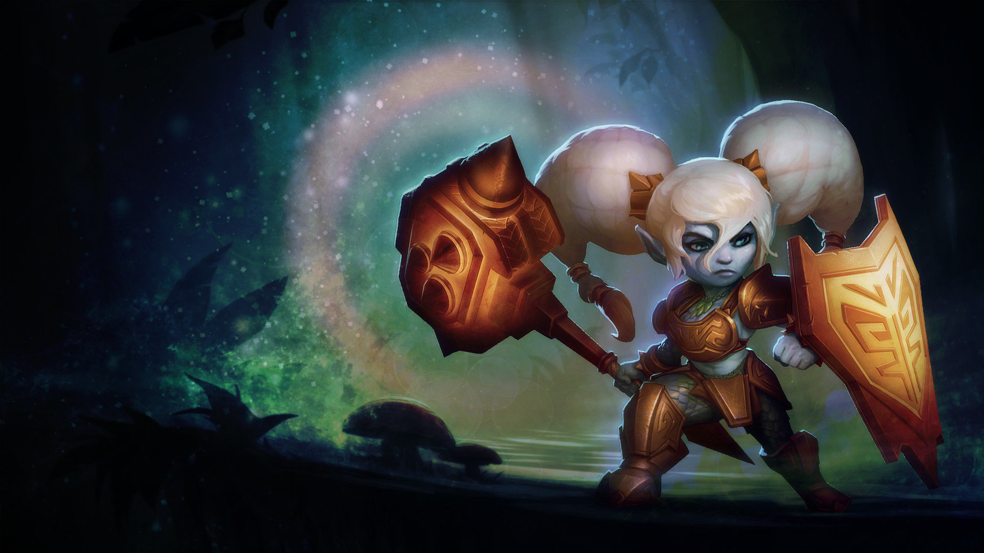 Awesome Poppy (League Of Legends) free background ID:173960 for 1080p desktop