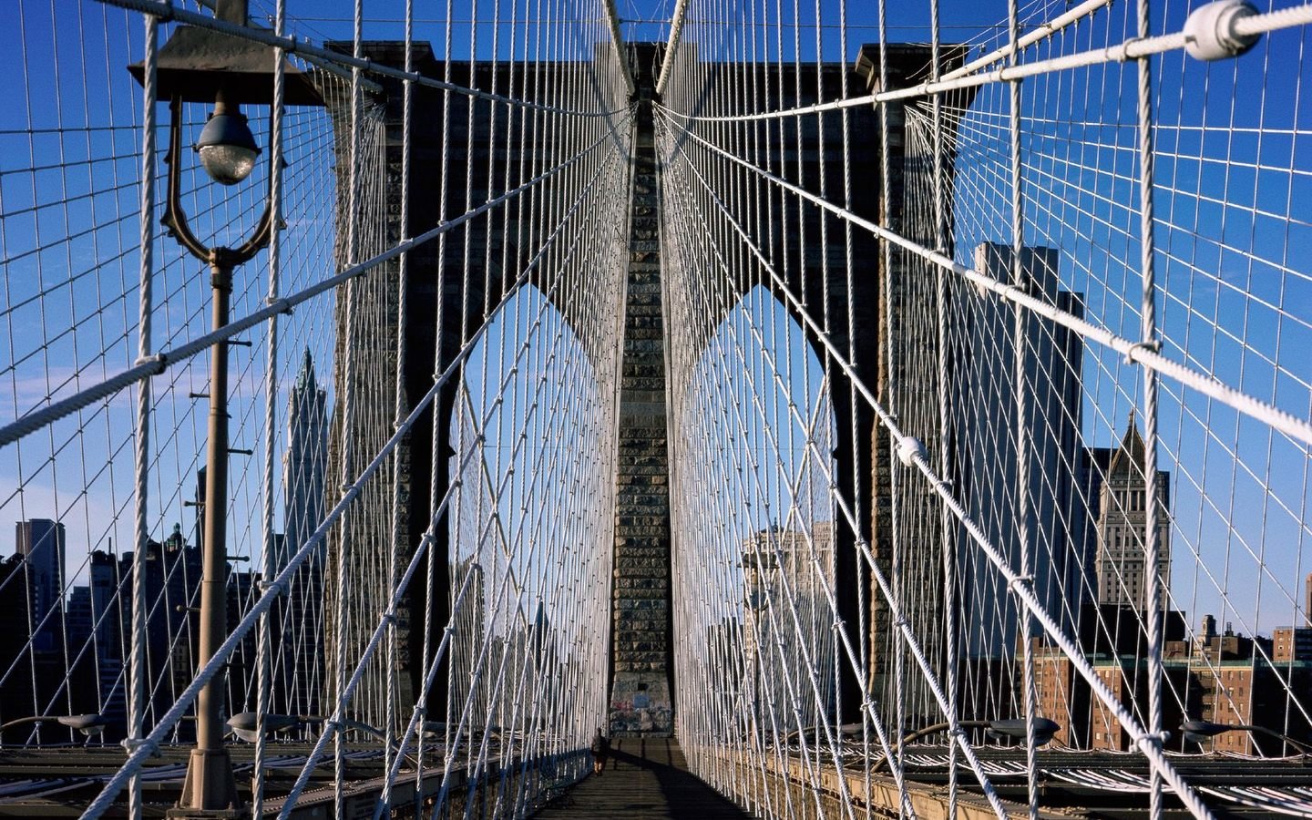 Free download Brooklyn Bridge wallpaper ID:478576 hd 1440x900 for computer