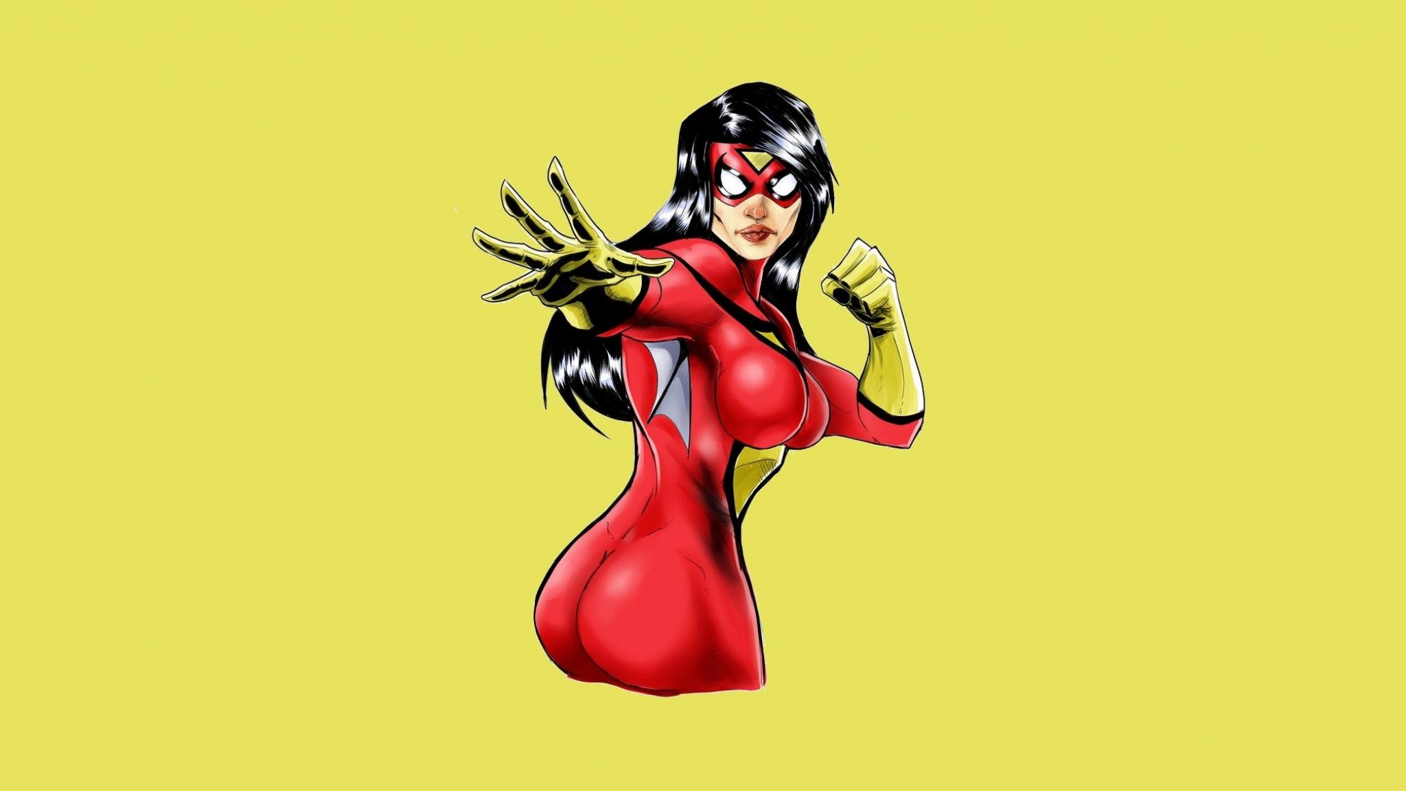 Free download Spider-Woman wallpaper ID:391231 hd 2048x1152 for PC