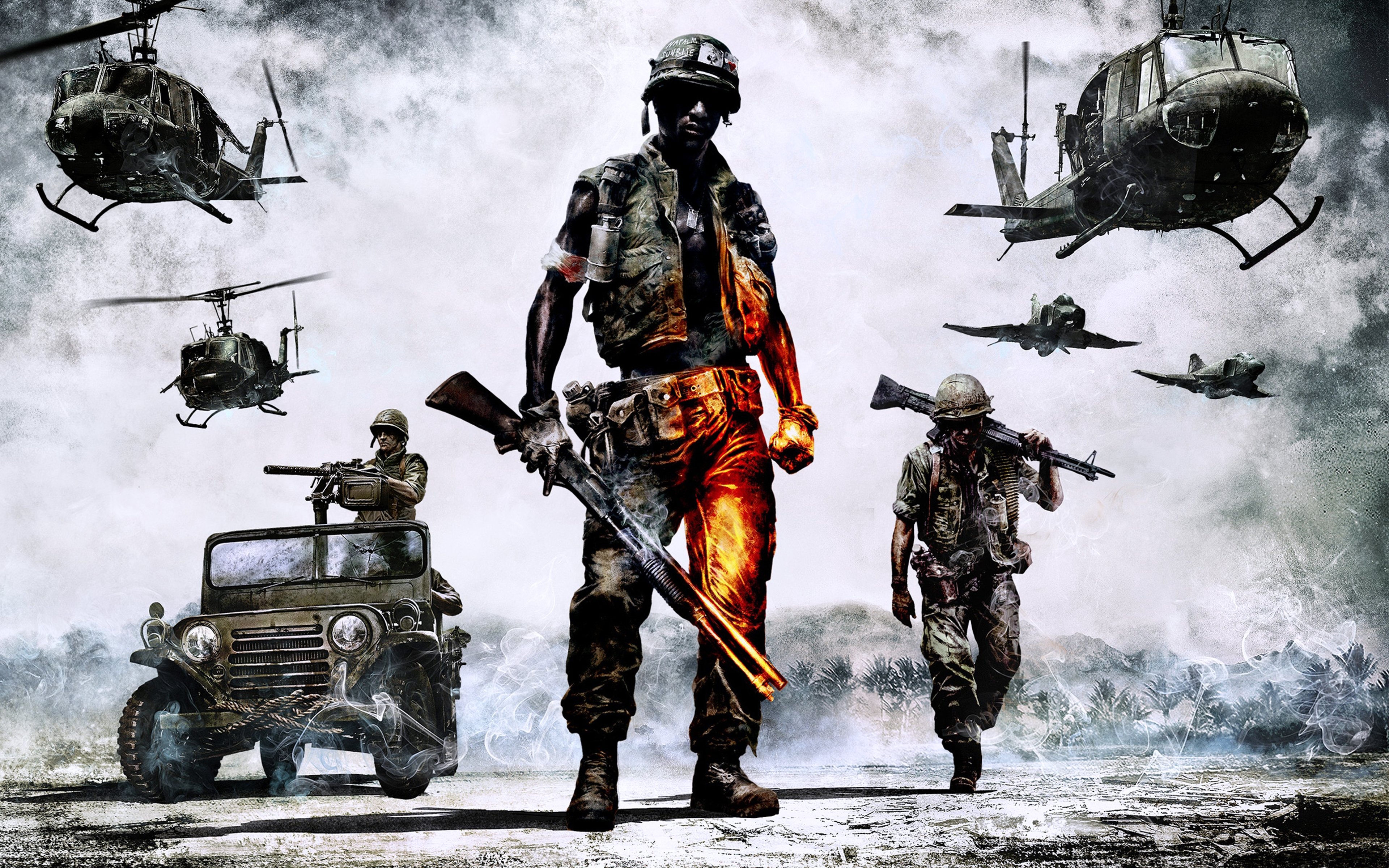 Free download Battlefield: Bad Company 2 wallpaper ID:498224 hd 3840x2400 for PC