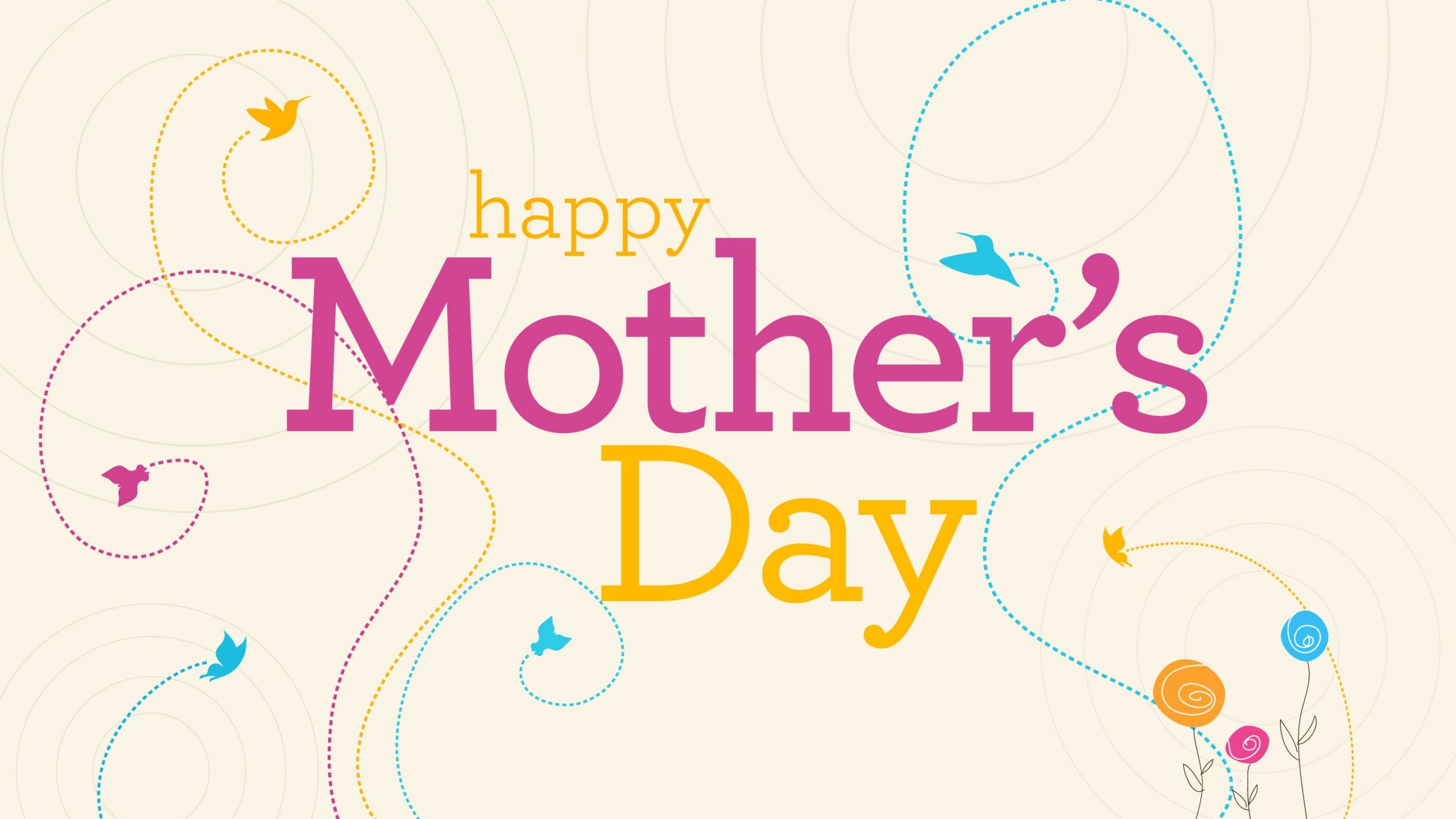 Download hd 2560x1440 Mother's Day computer background ID:473522 for free