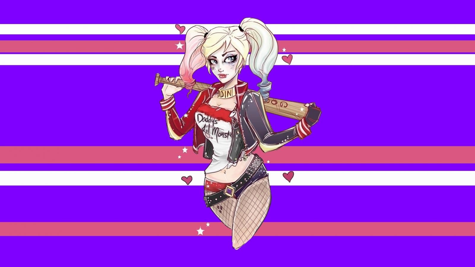 High resolution Harley Quinn hd 1600x900 background ID:240743 for computer