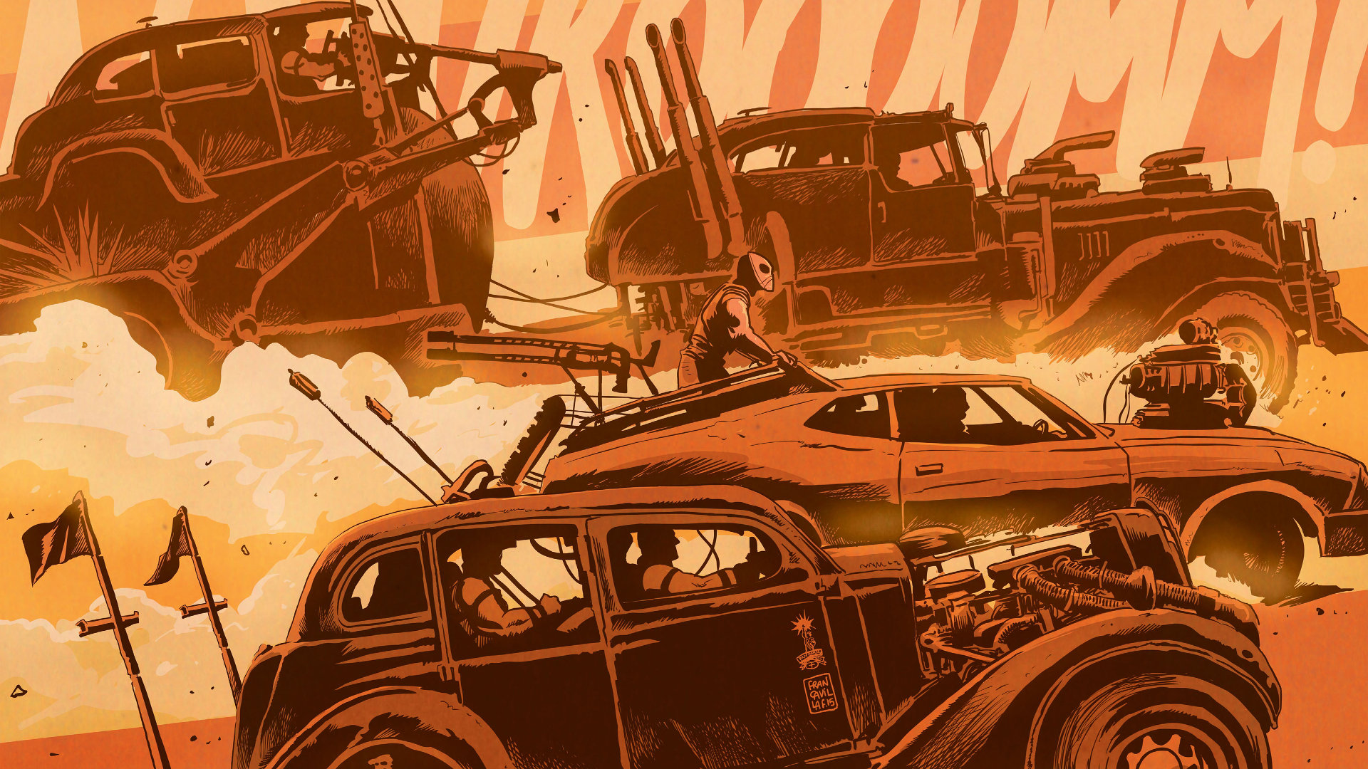 High resolution Mad Max: Fury Road hd 1920x1080 background ID:137488 for desktop