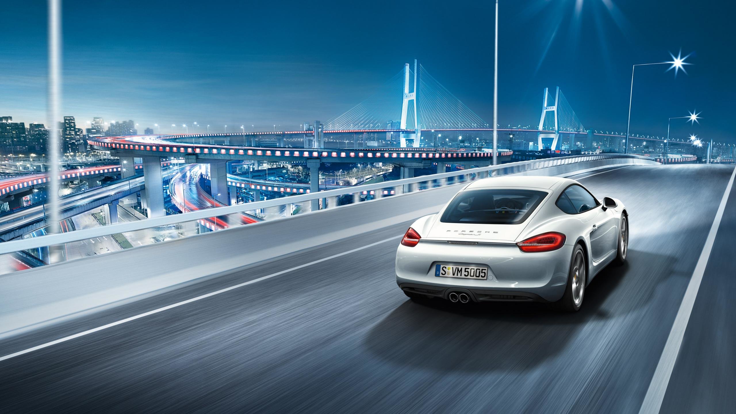 Free download Porsche Cayman S wallpaper ID:365877 hd 2560x1440 for PC